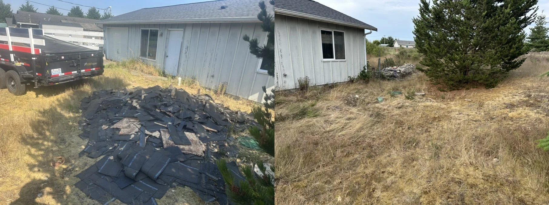 Roofing Debris Clean Up in Rochester, WA | 911 Junk Removal