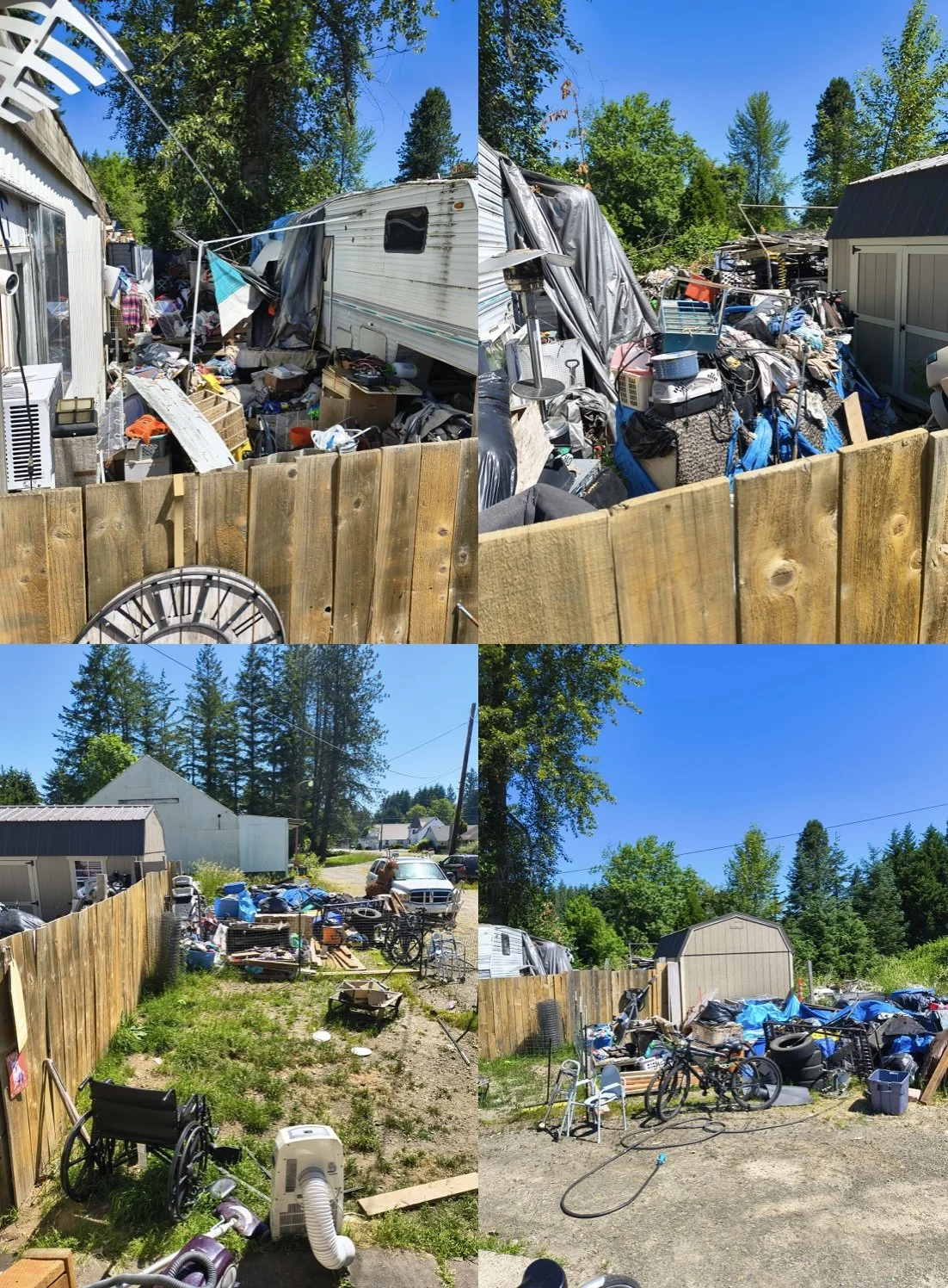 Property Clean Out Estimate in Onalaska, WA | 911 Junk Removal