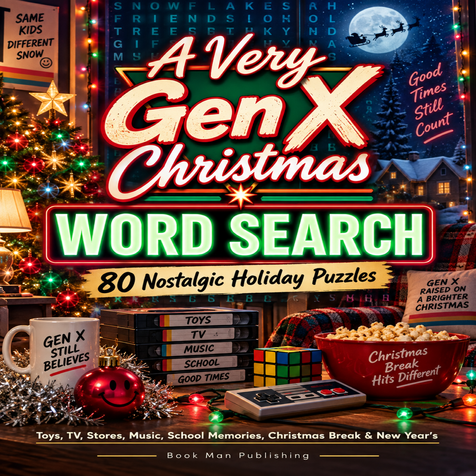 A Very Gen X Christmas Word Search — Digital Edition