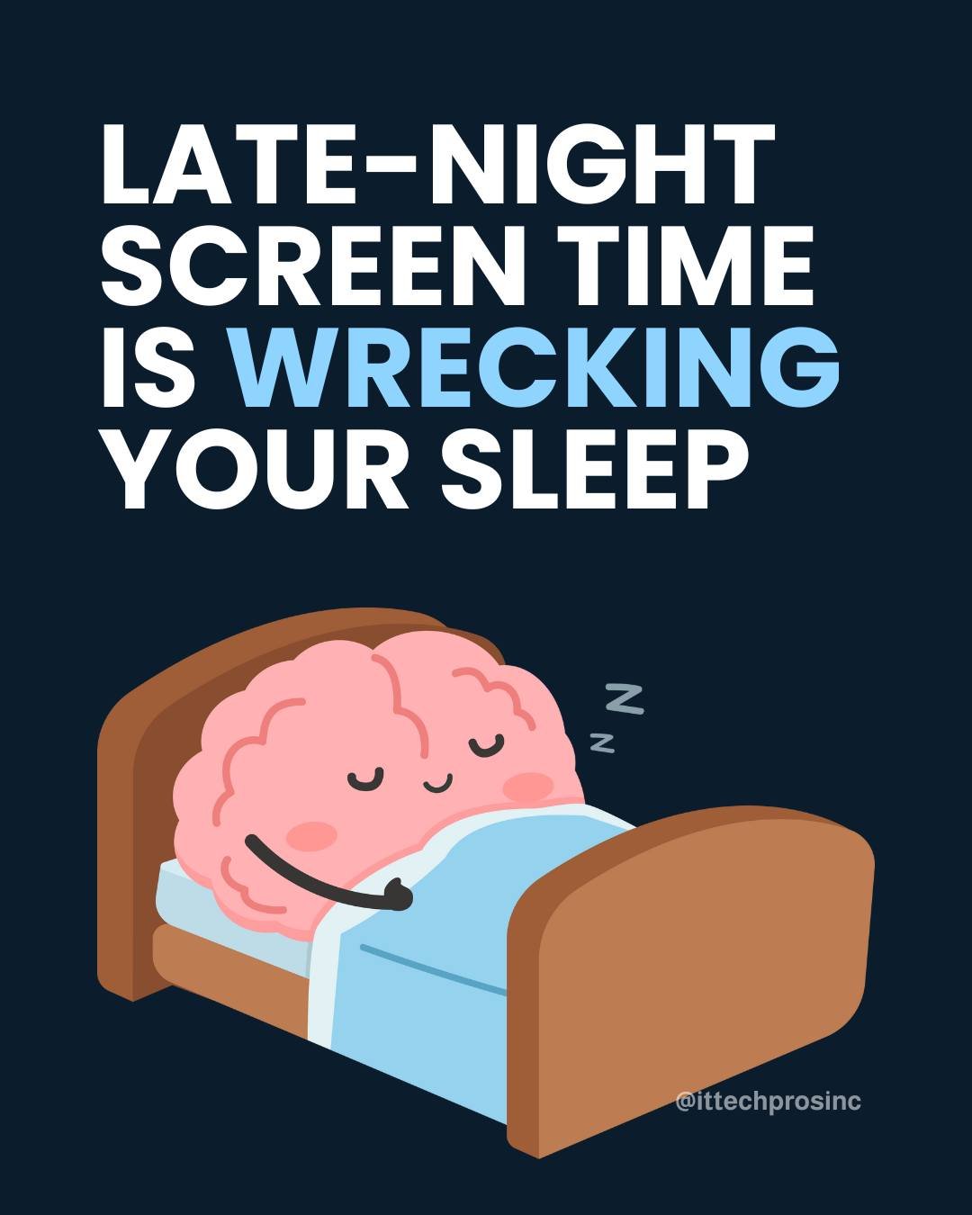 Late-night screen use is sneaky. One quick email, a ping, or a system alert can pull your brain right back into work mode&mdash;long after your body is ready to rest. 😴

Over time, that lost sleep adds up. Focus slips, small mistakes multiply, stres