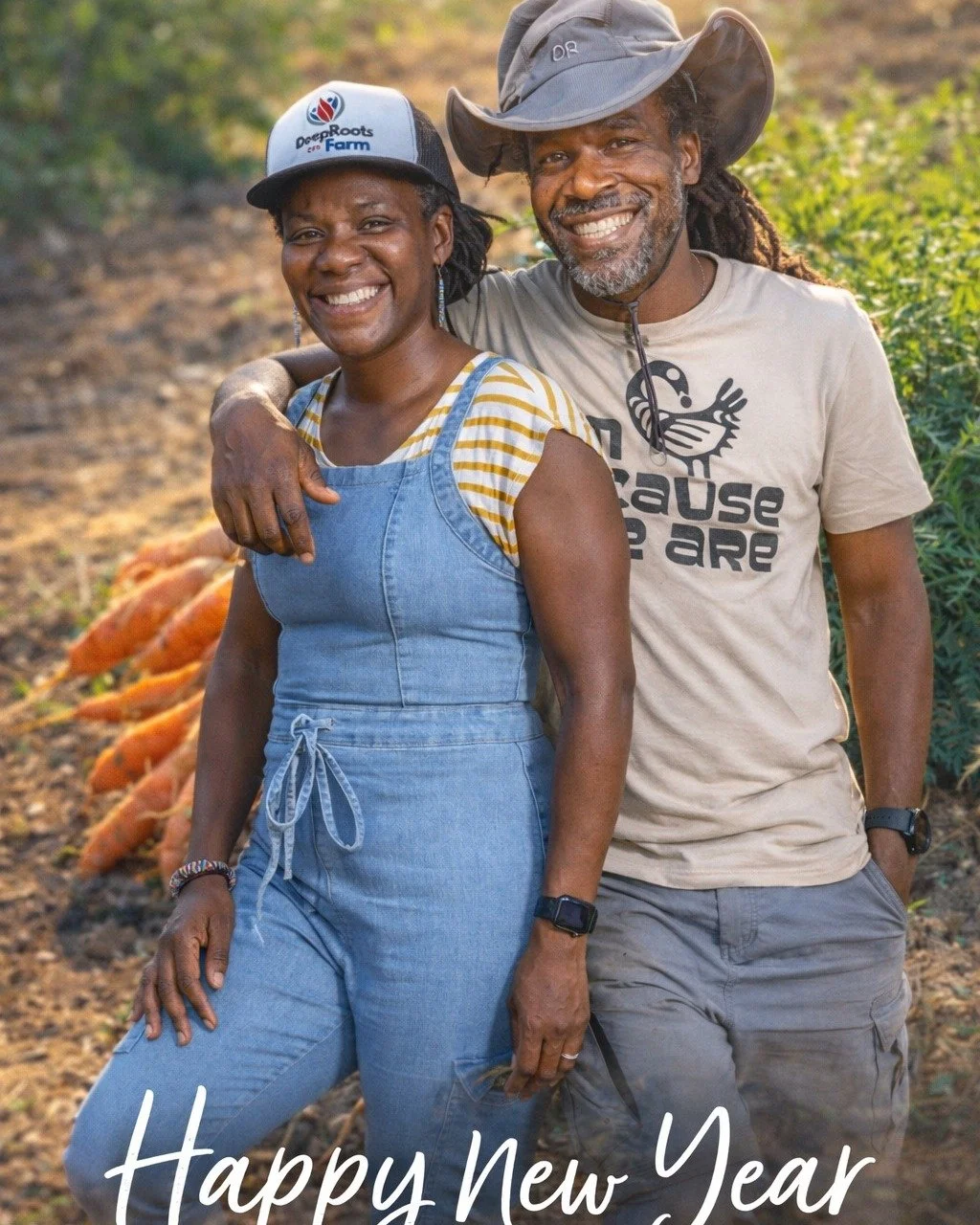 Hey Family!  Here&rsquo;s to a new year of good food and deeper roots!

We ended 2025 filled with gratitude and anticipation for another year of working together as a couple and family together growing food and building community. 

We&rsquo;re back 
