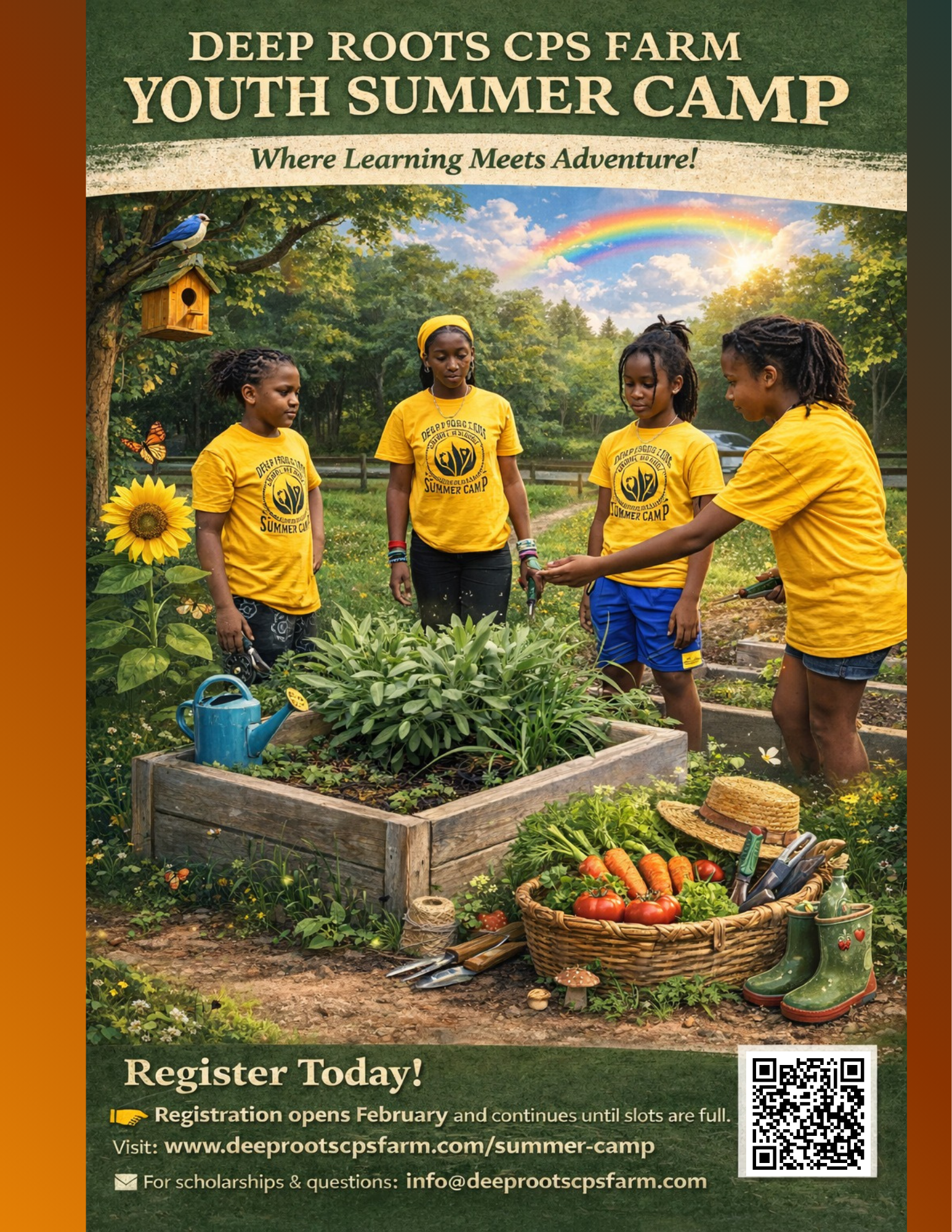 Deep Roots CPS Farm Youth 2026 Summer Camp: Registration Is Open! 