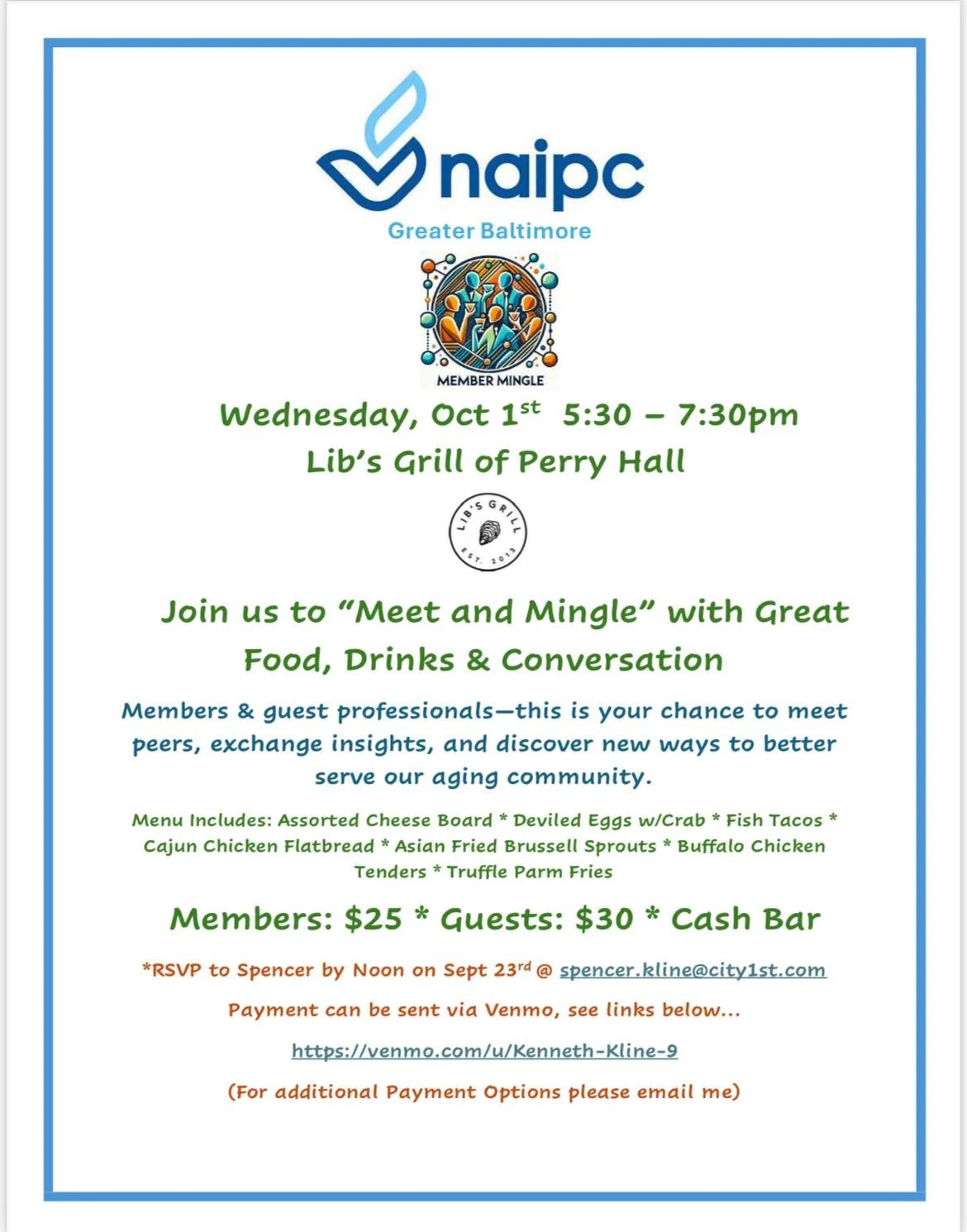 Baltimore Chapter - Meet and Mingle