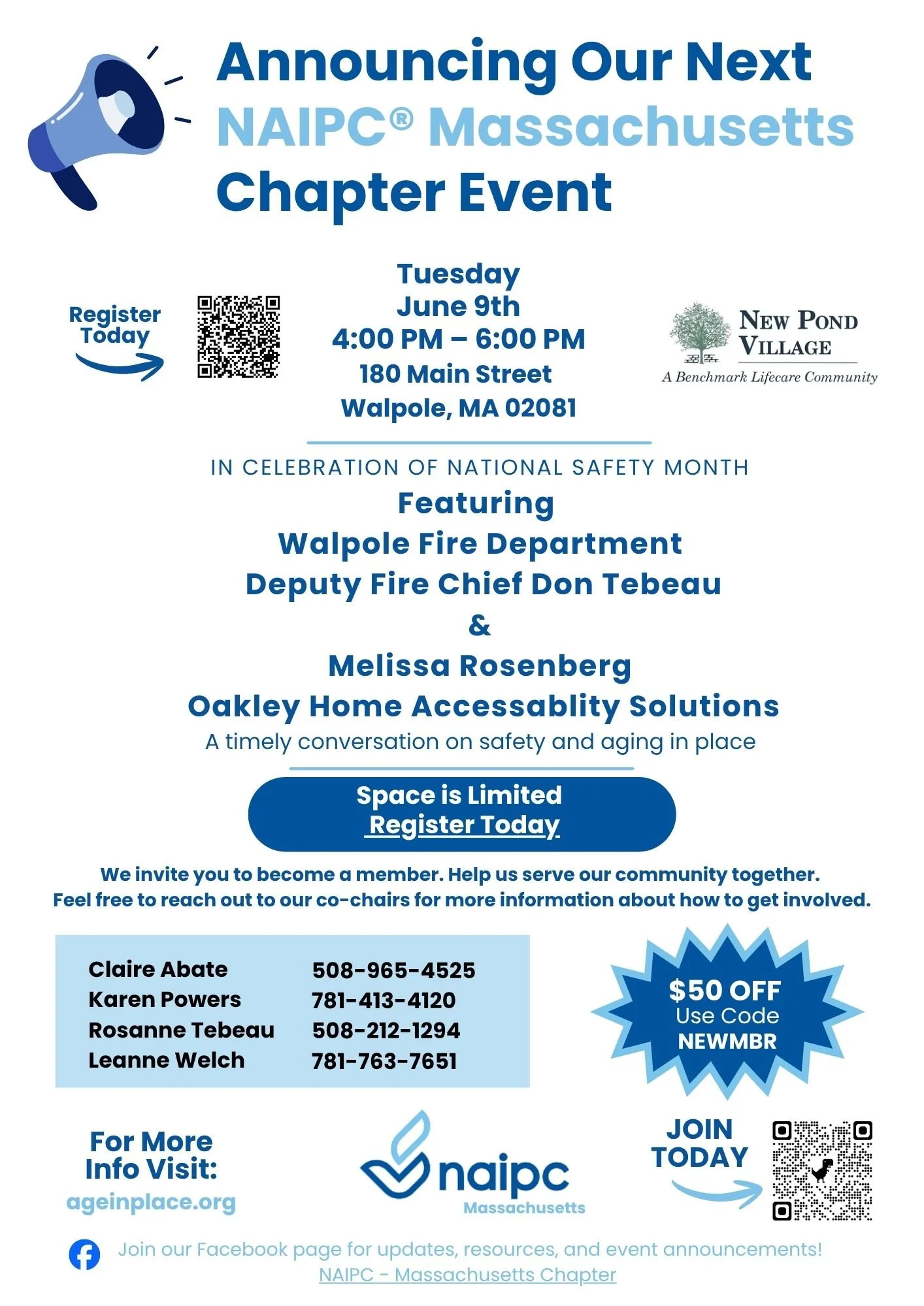 Massachusetts Chapter Meeting