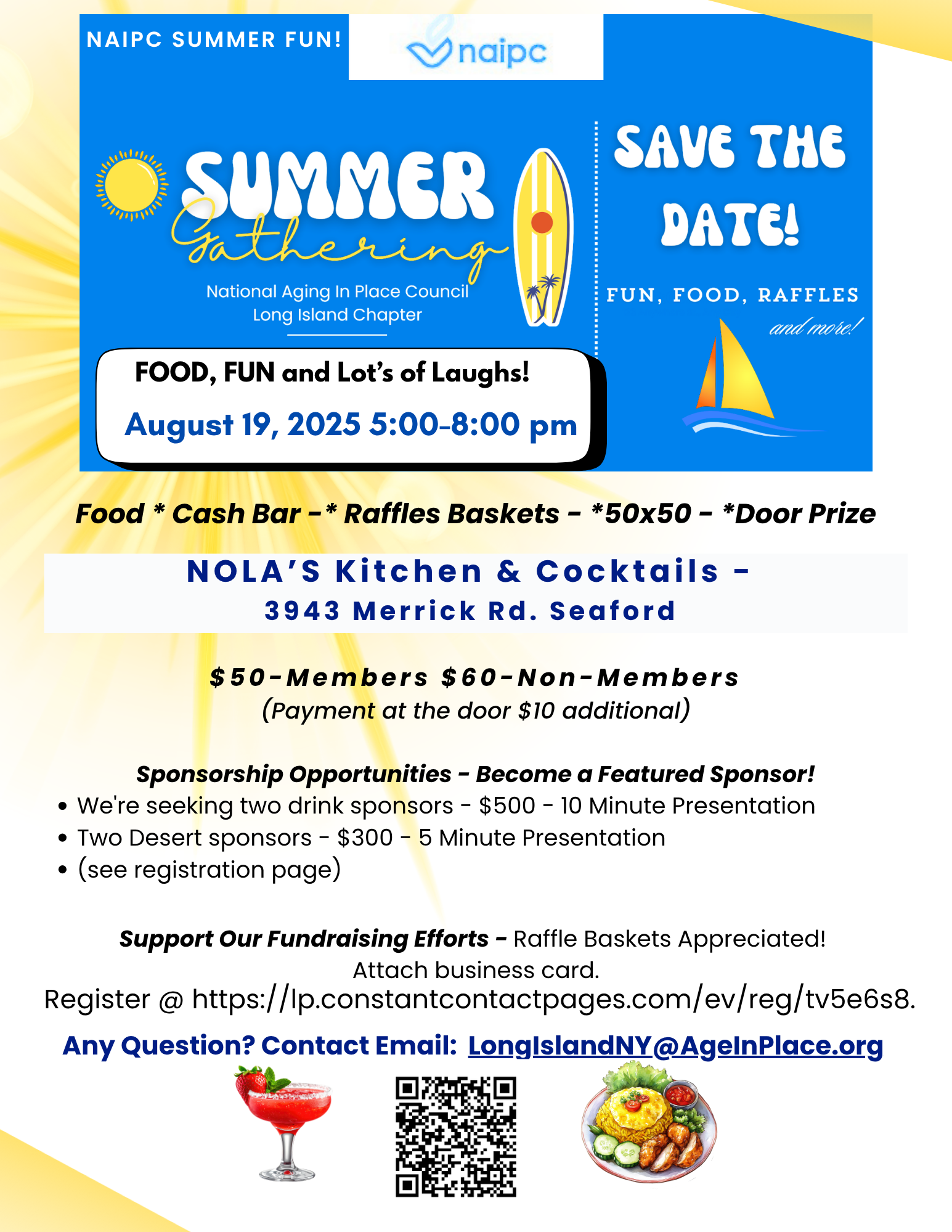 Long Island Chapter Summer Event