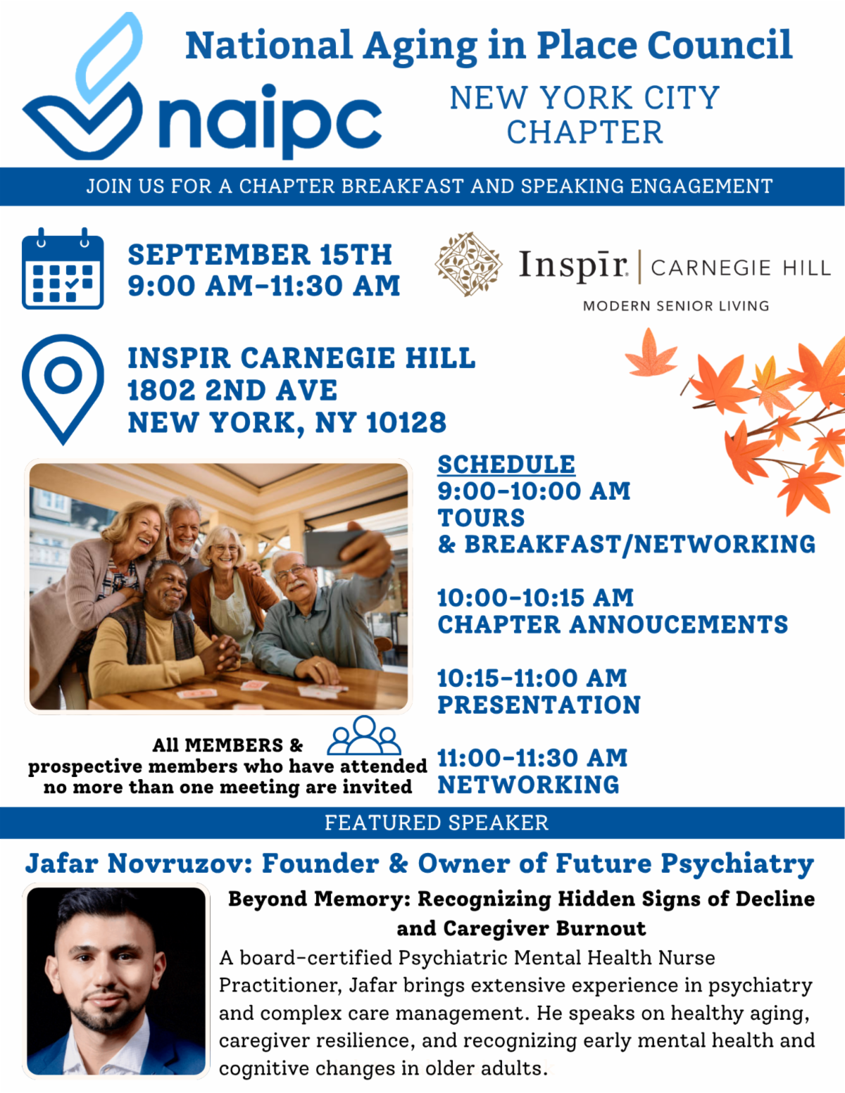 NYC Chapter Meeting