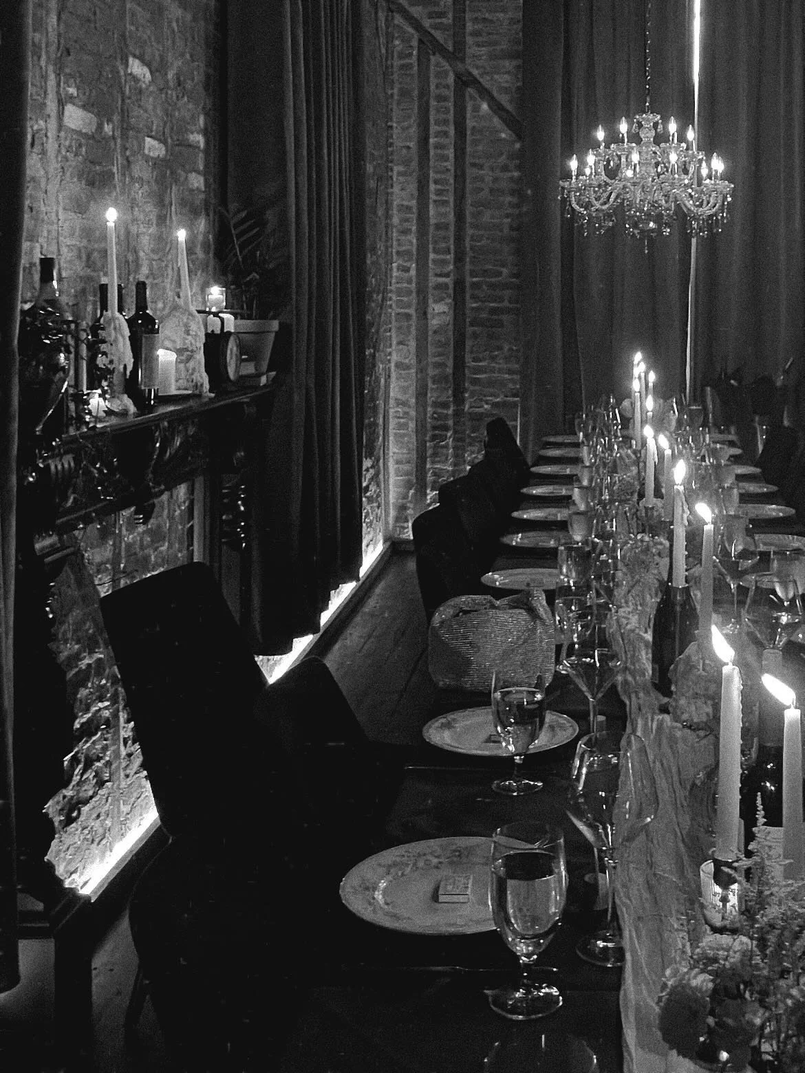 Reminiscing on this intimate wedding dinner 🥀