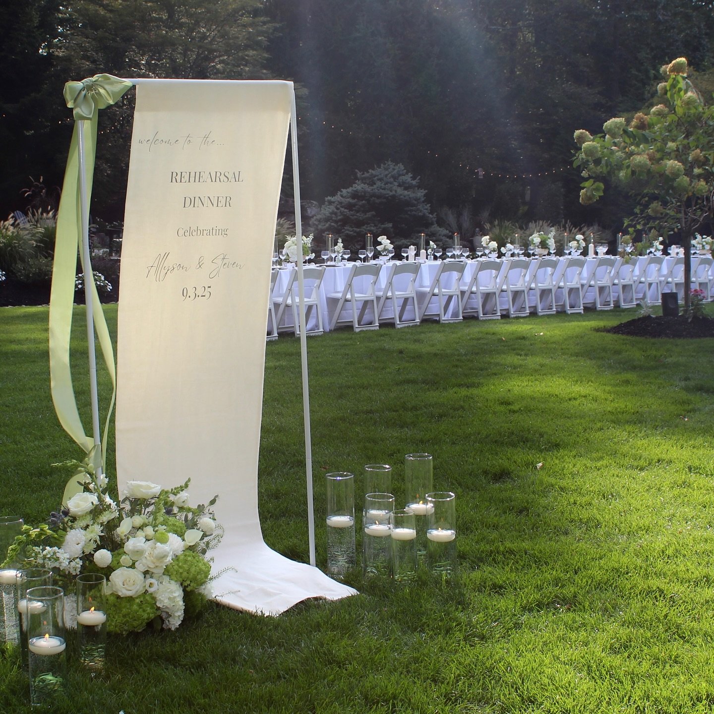 Garden party of your dreams🤍

📸 @dianaandkorey