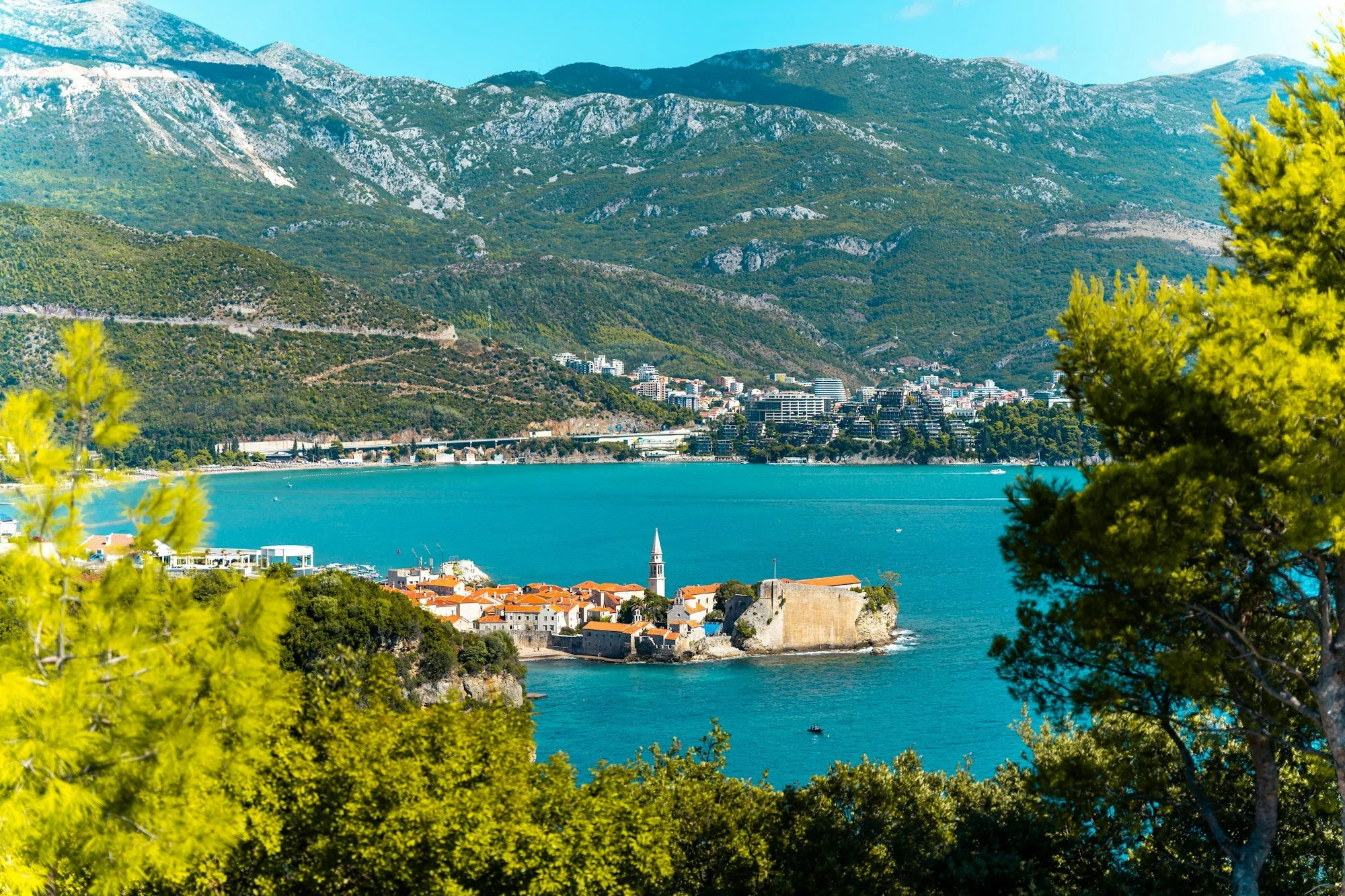 The Bay of Kotor in Montenegro