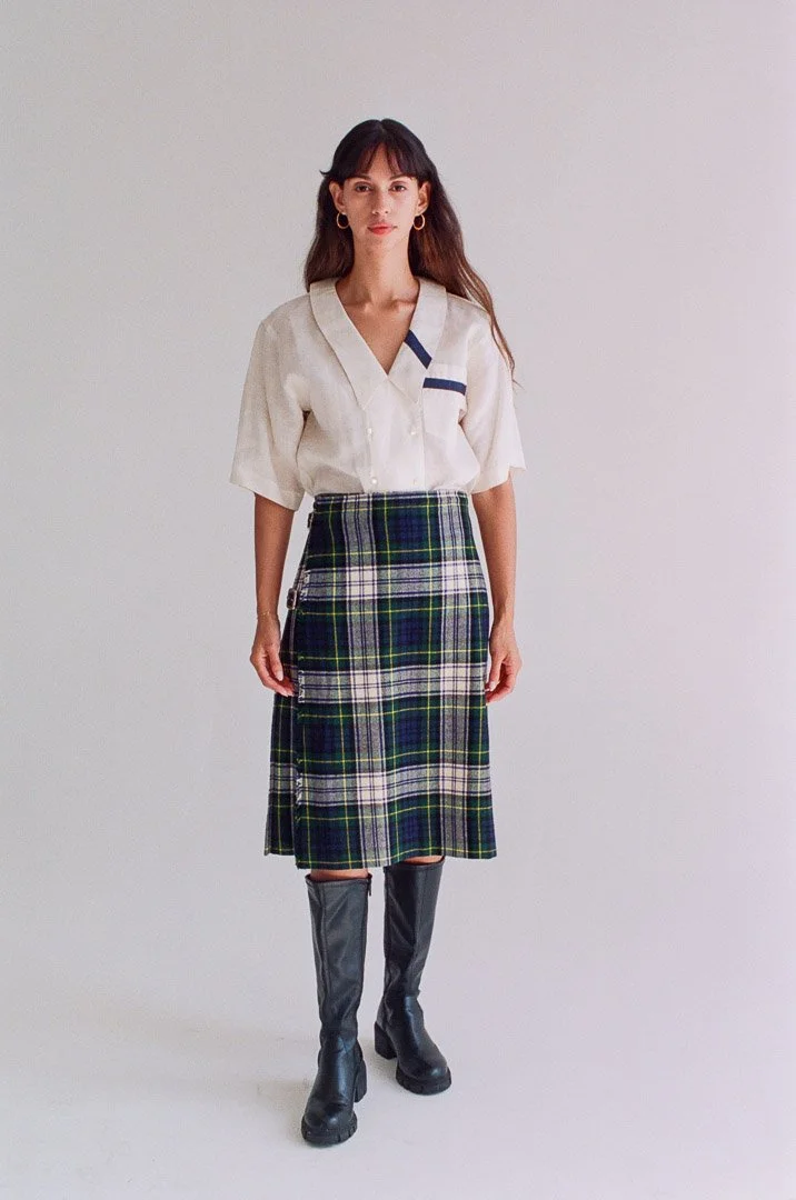 Tai Burberry's Kilt Skirt 02.jpg