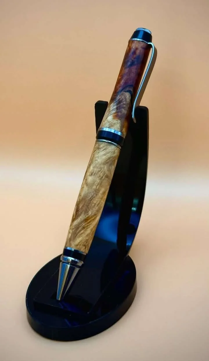 Amboyna Burl - Cuban Pen