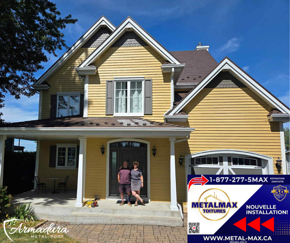 Pourquoi la toiture métallique Armadura est un choix judicieux à Vaudreuil-Dorion