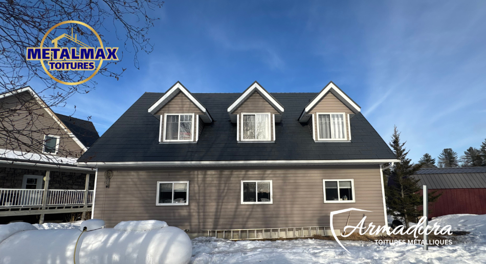 Toiture métallique Armadura™ au Québec | Installation par MetalMax