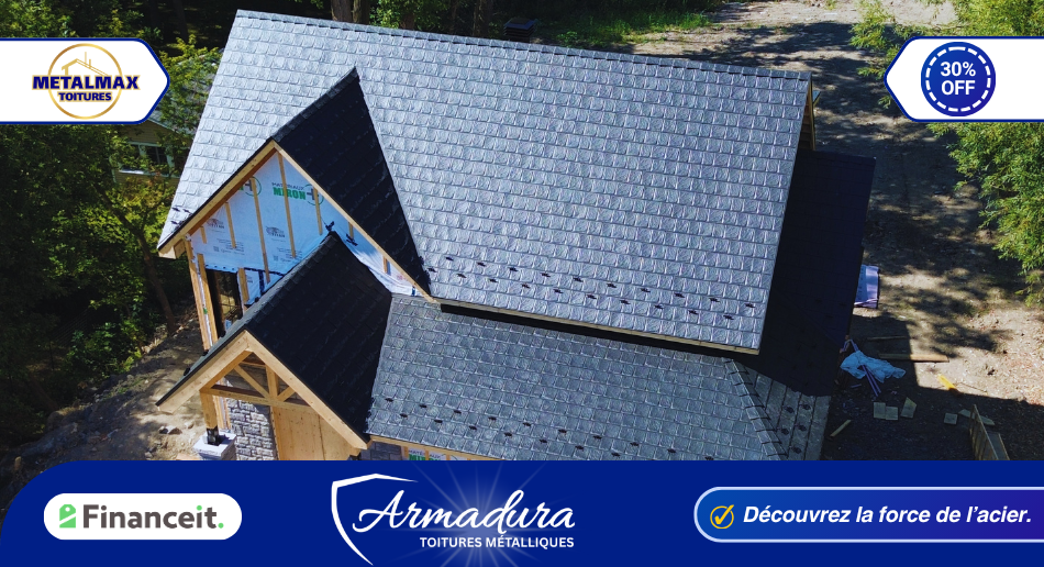  toiture métallique Armadura MetalMax à Pointe-Claire