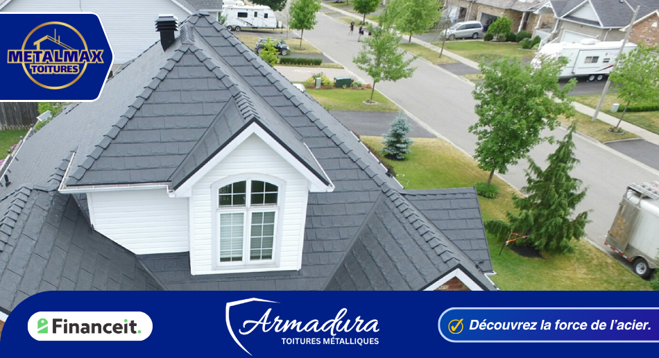 Toit en métal Armadura durable Québec