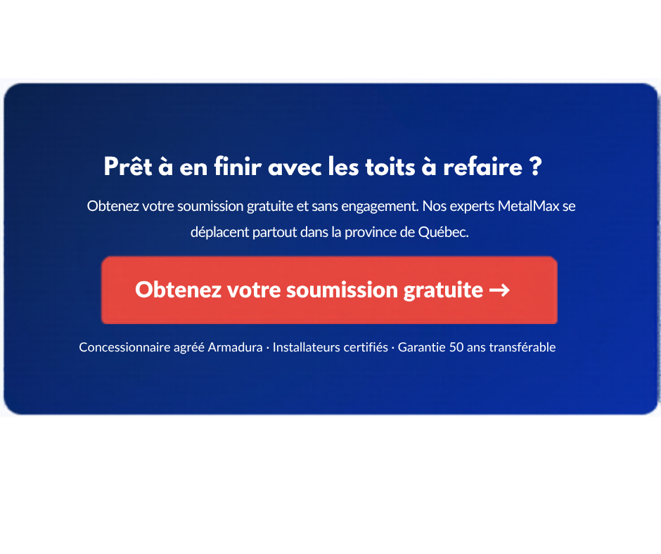 Soumission Toiture Gratuite