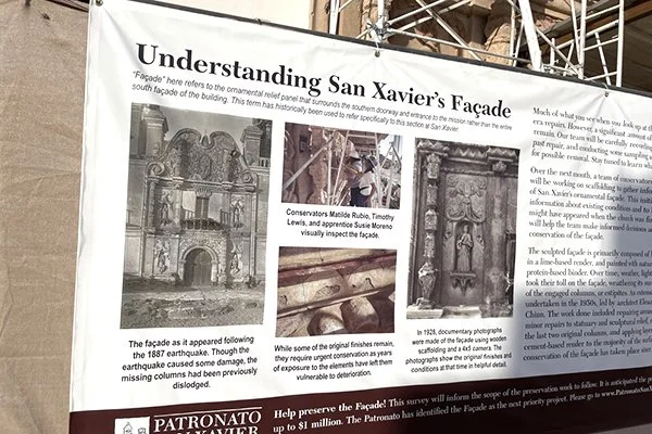 Patronato Under Construction Vinyl Banner