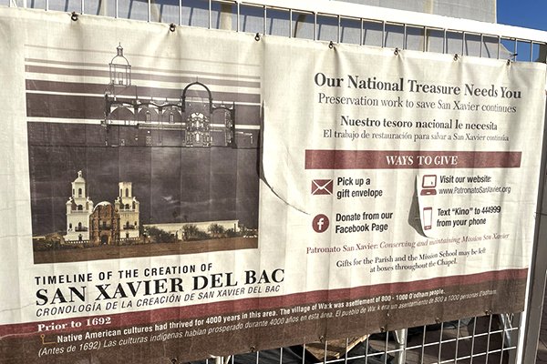 Patronato Under Construction Vinyl Banner
