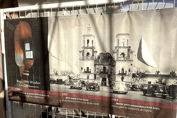 Patronato Under Construction Vinyl Banner