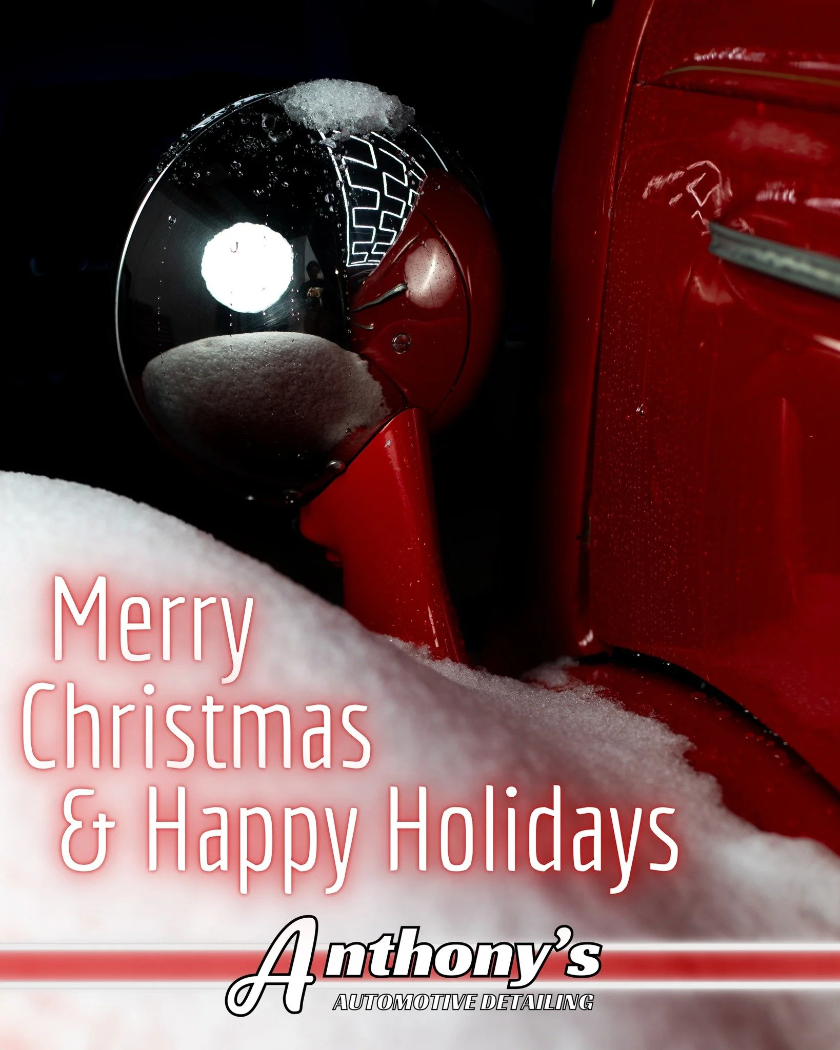 Merry Christmas and Happy Holidays from the team here at Anthony's!