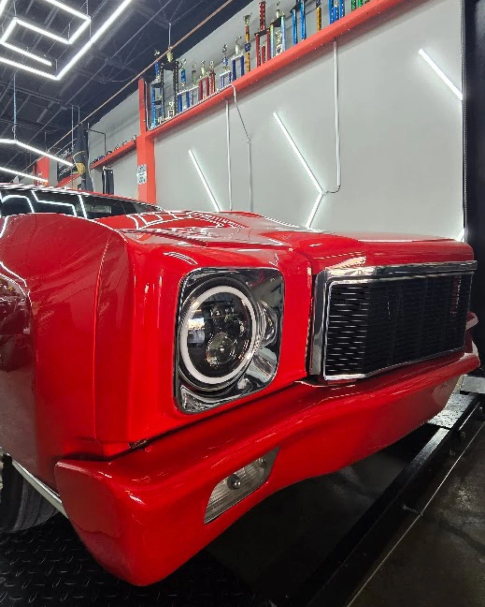 More World of Wheels prep this week on this stunning 1971 Monte Carlo. This classic received a full interior and exterior detail, paint correction, ceramic coating, and targeted wet sanding to eliminate paint blemishes and bring the finish back to li