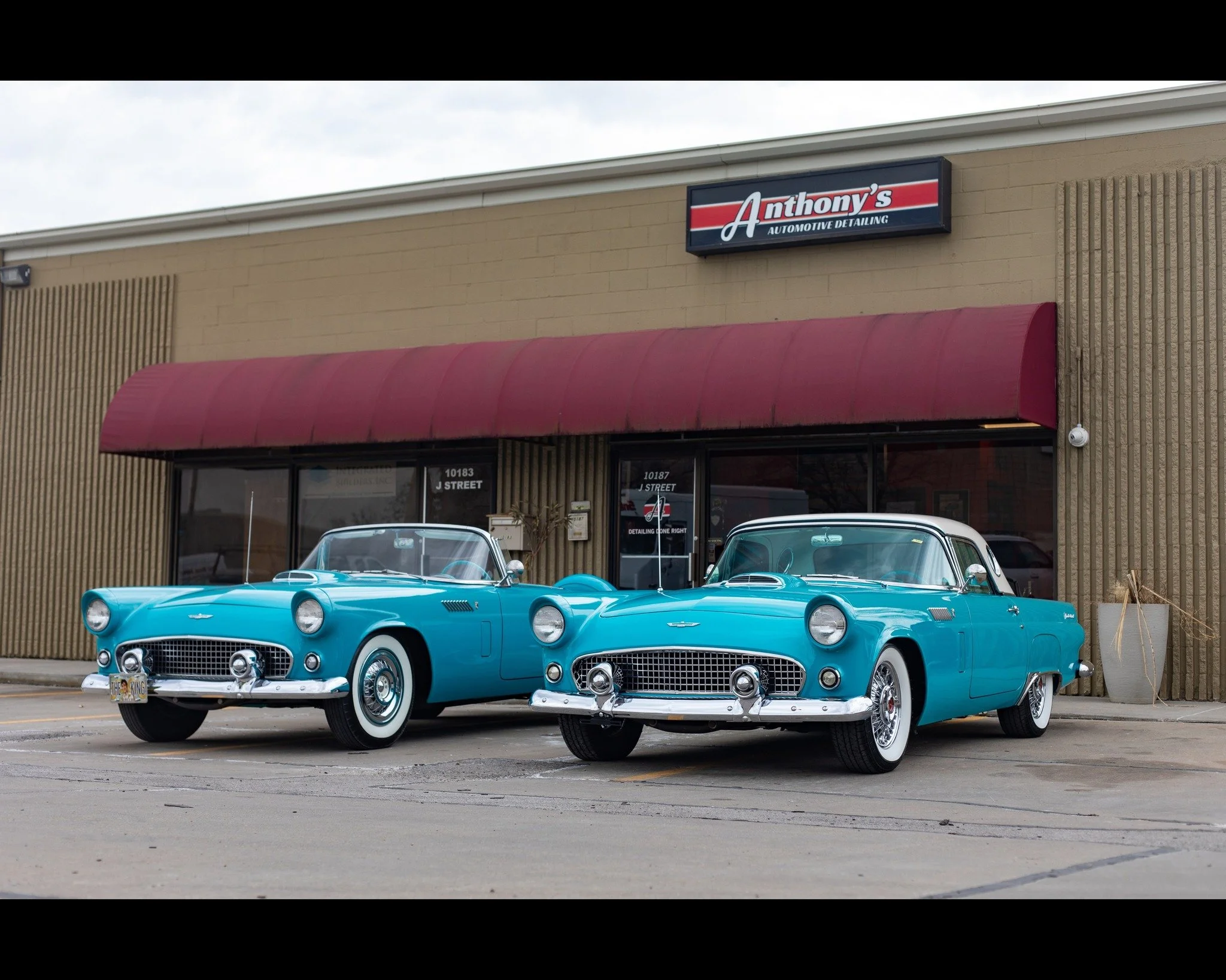 No, you&rsquo;re not seeing double.

Two (almost) identical 1956 Ford Thunderbirds rolled through our shop last week&mdash;each from a different owner, each with its own story to tell. Two classics, 70 years in the making, shaped by completely differ