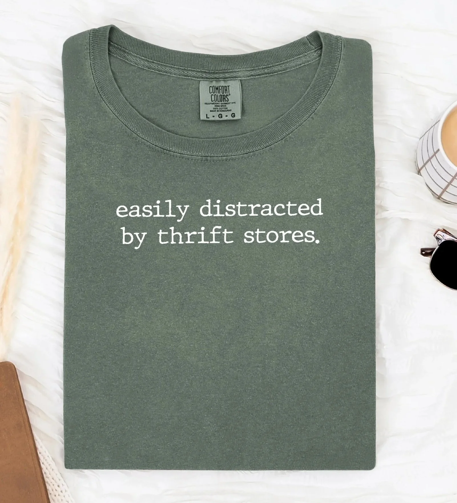 Easily Distracted by Thrift Stores Shirt