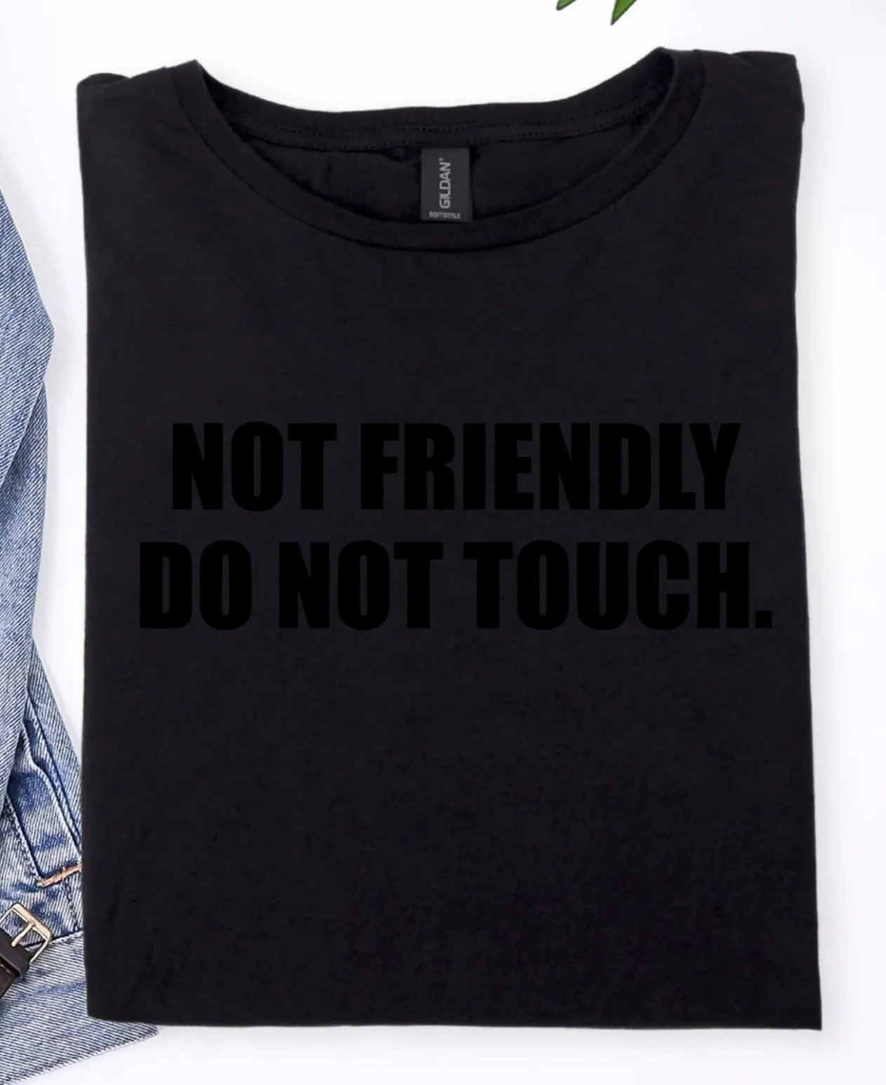 Not Friendly Do Not Touch Shirt