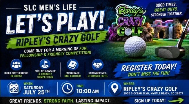 Men's Life Event - Ripley's Crazy Golf