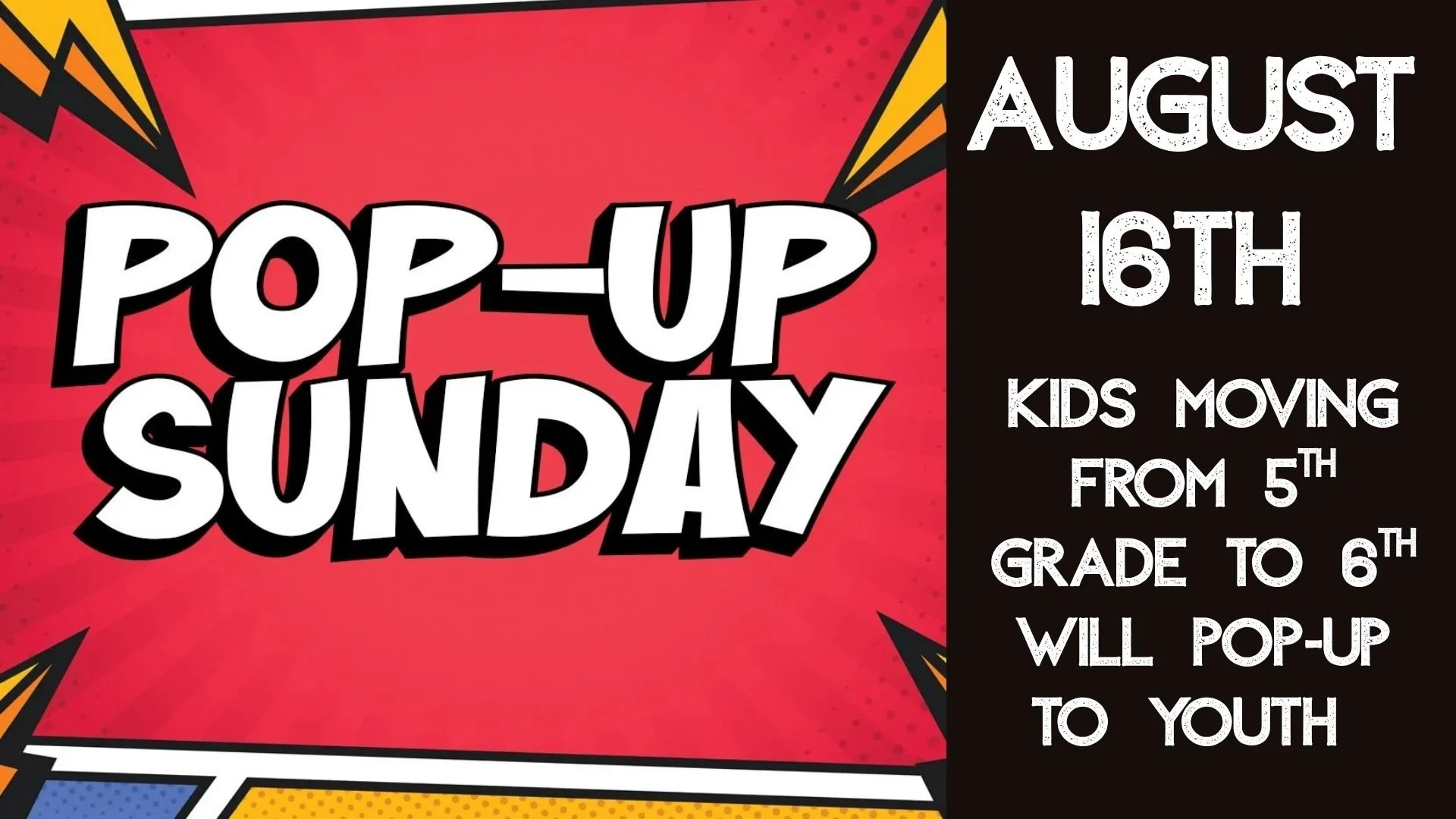 KidsLife Pop-Up Sunday