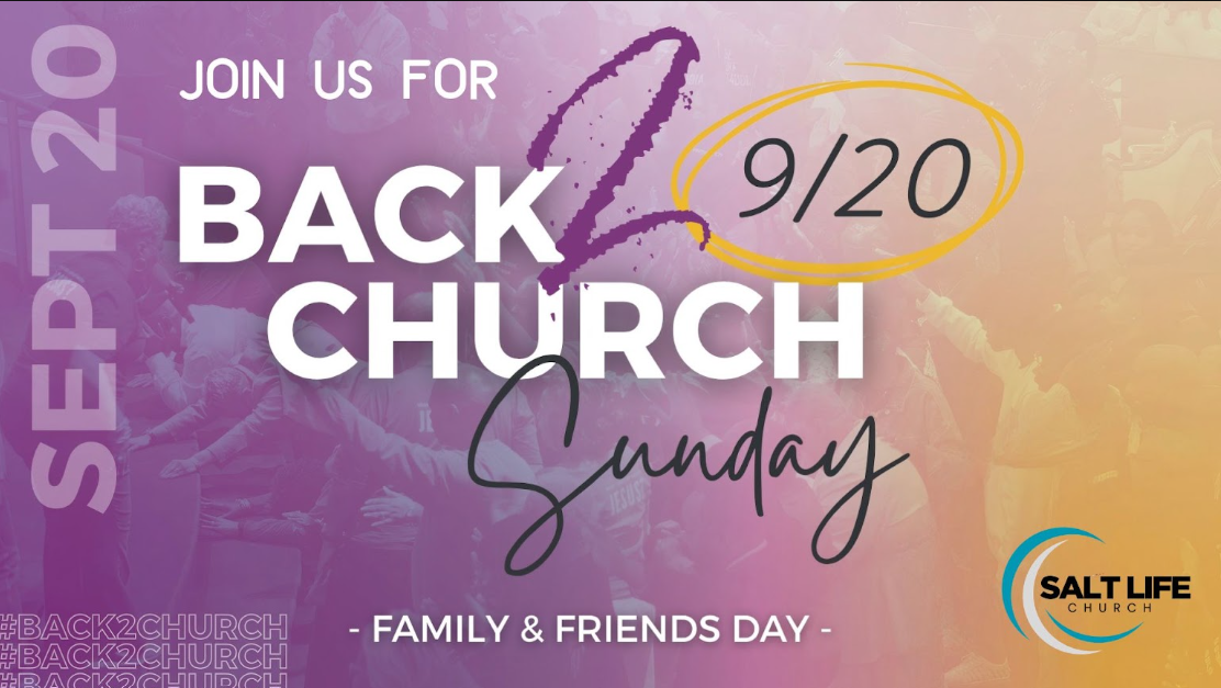 Back To Church with Family & Friends!