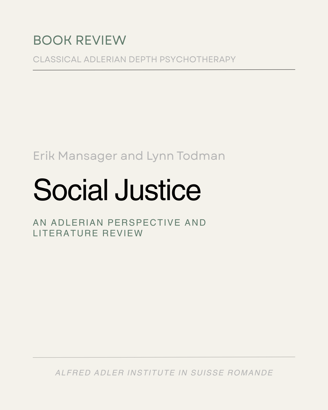 Social Justice