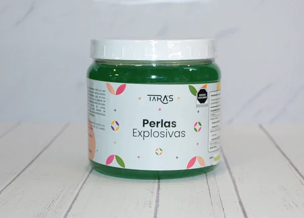 Perlas Explosivas TARAS Manzana Verde 1KG