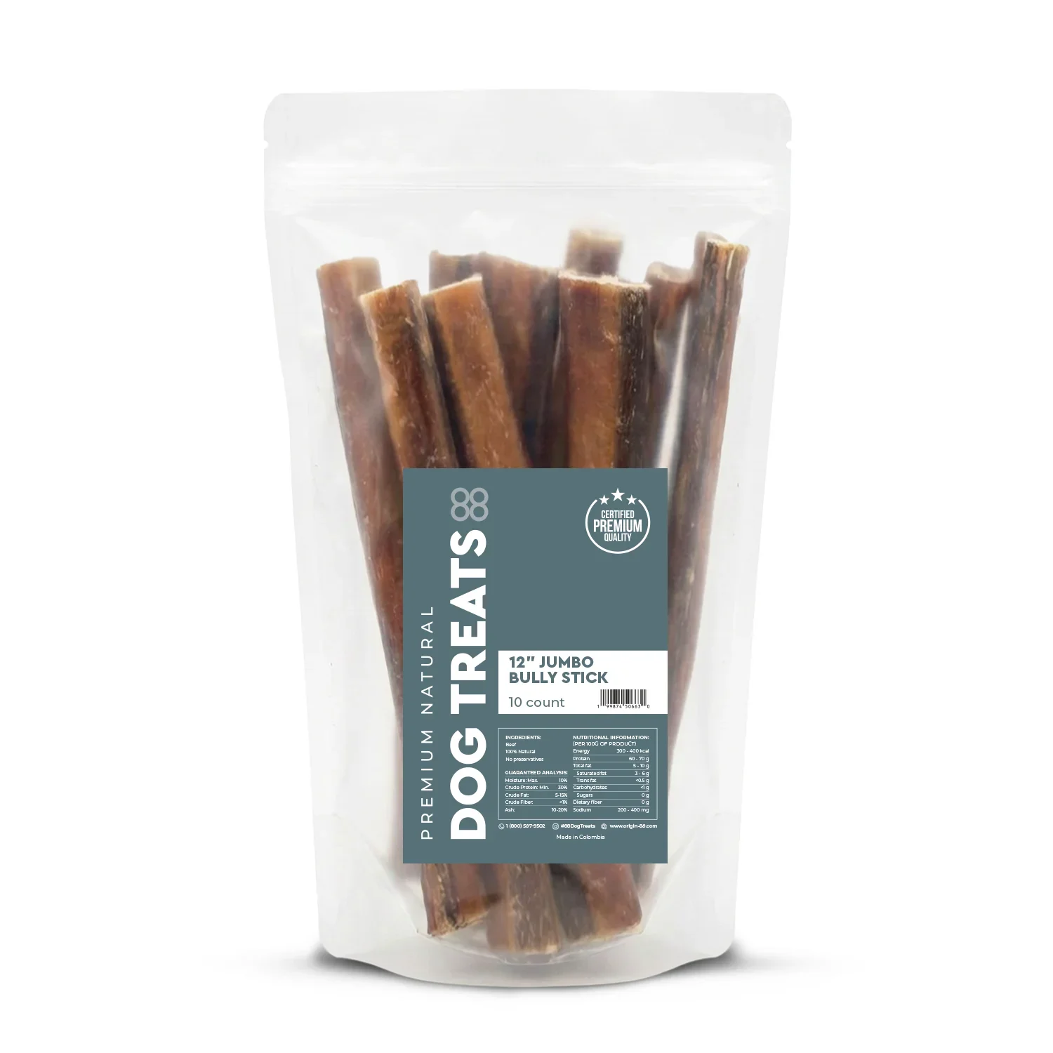 12" Standard Bully Stick (10 Count)