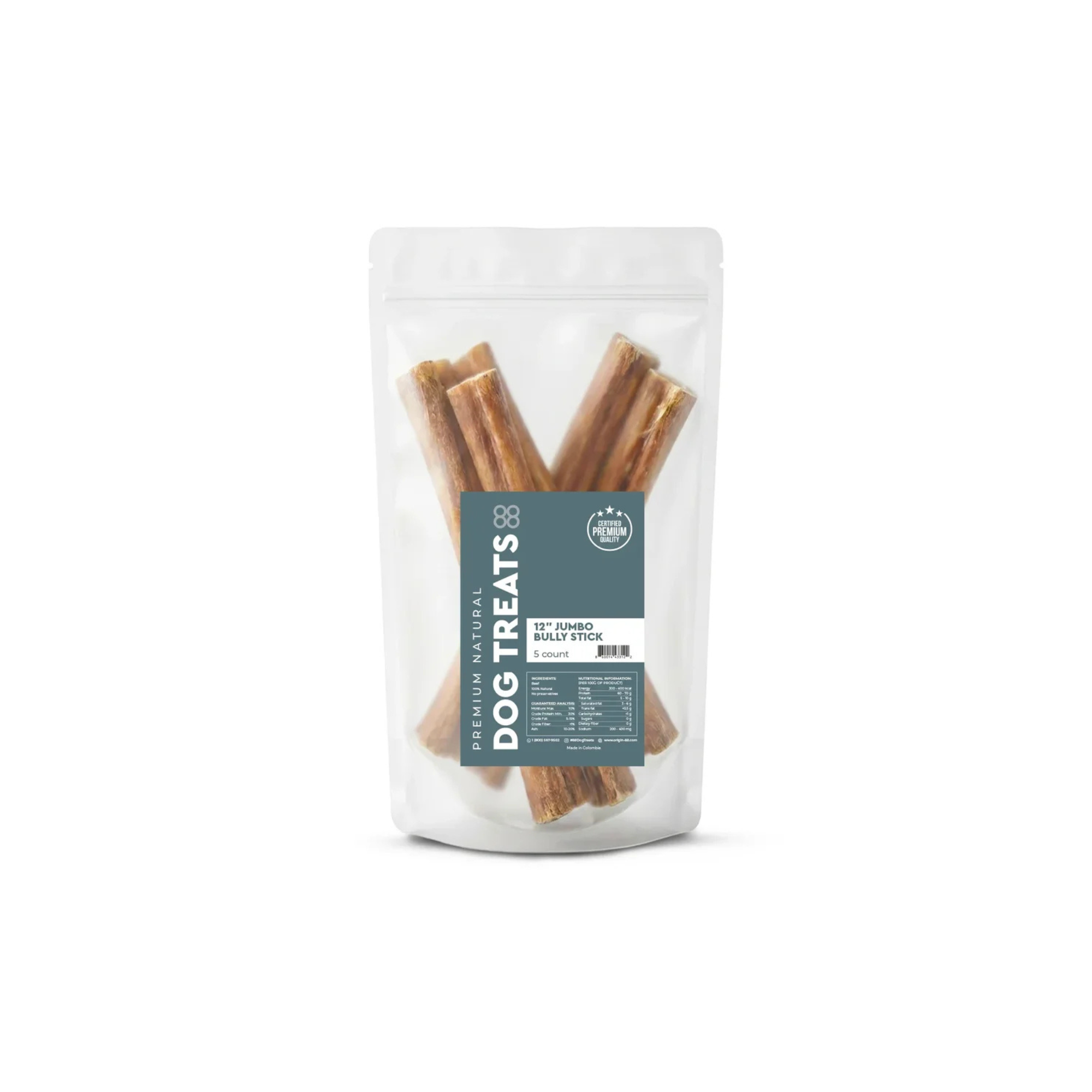 12" Standard Bully Stick (5 Count)