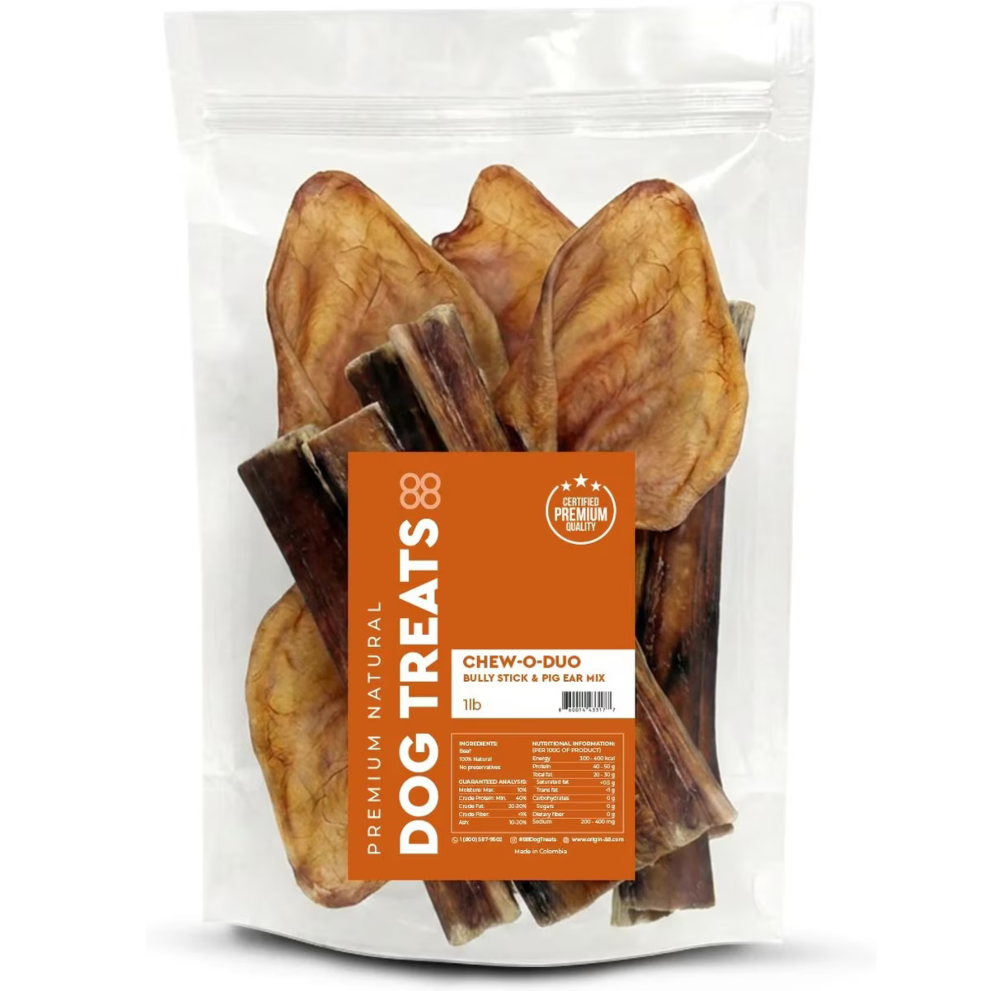 Chew-o Duo Dog Chew Treats, 1-lb Bag.png