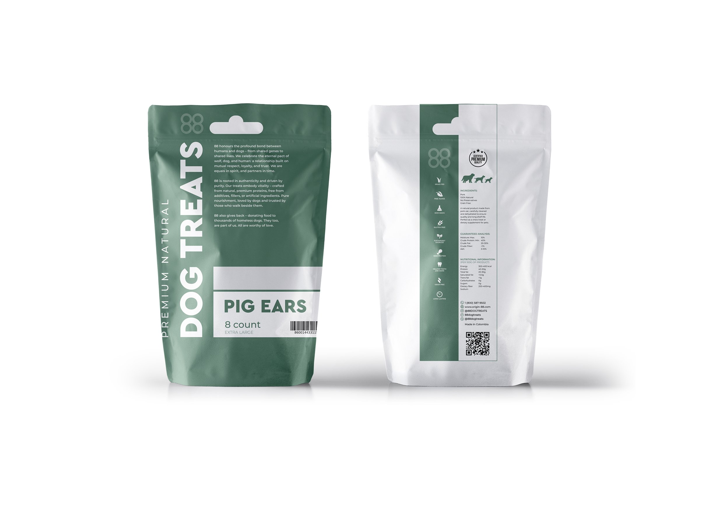 Pig Ears 8 Count (Extra Large)