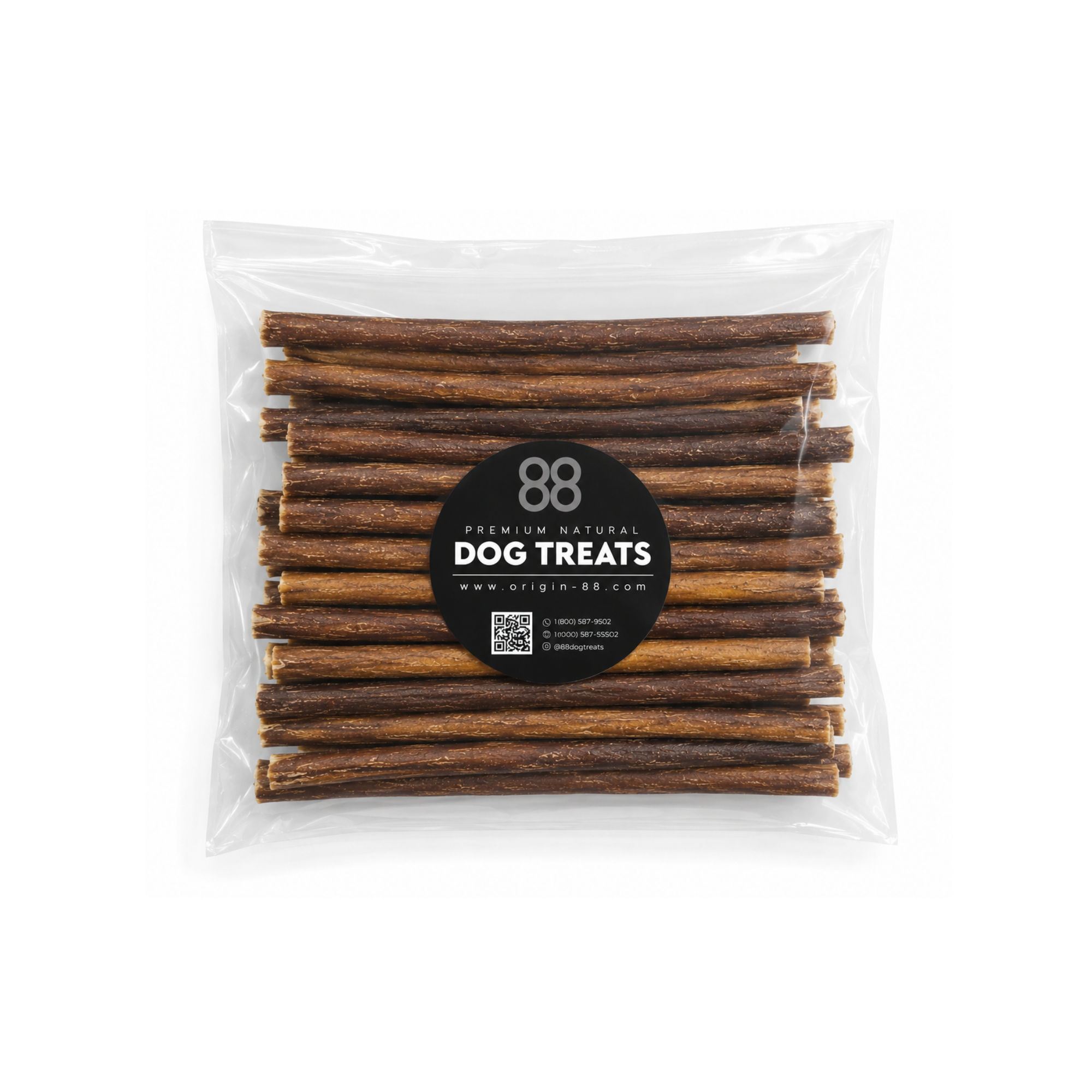 6" Standard Bully Sticks - Case of 25 | Each Cost: $1.20