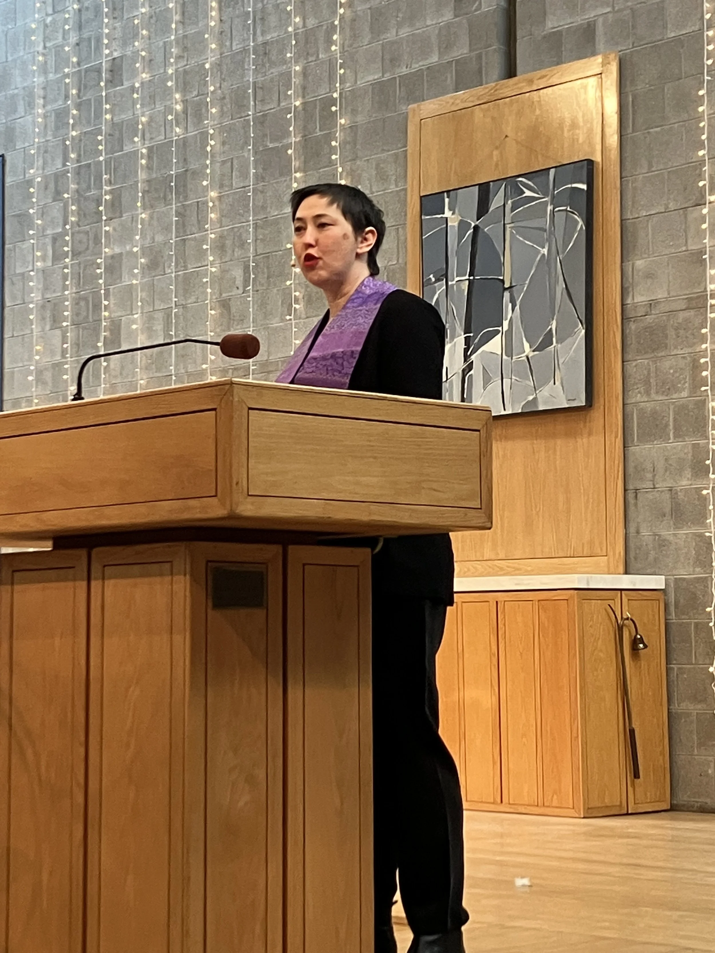 Rev. Shari Quan, Lead Minister.
