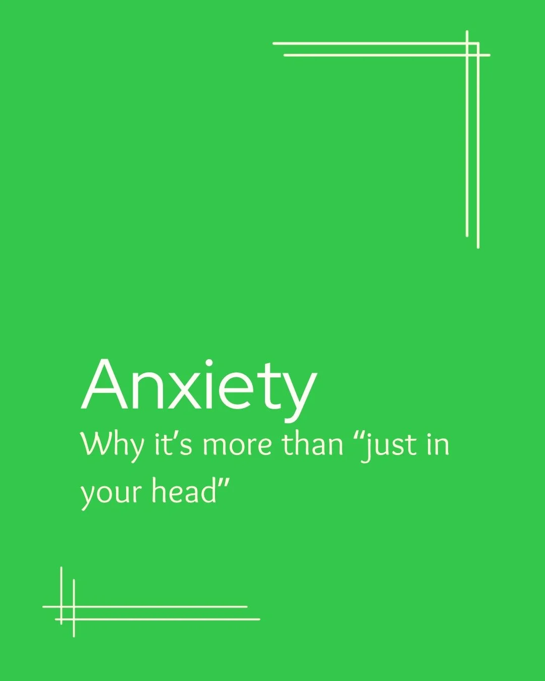 Flutters. Jittery. Shaking. 

All words that could be used to describe anxiety, specifically from a physiological standpoint. There absolutely can be a mind component, which we&rsquo;ll get into soon, but I often see those anxious feelings happen wit