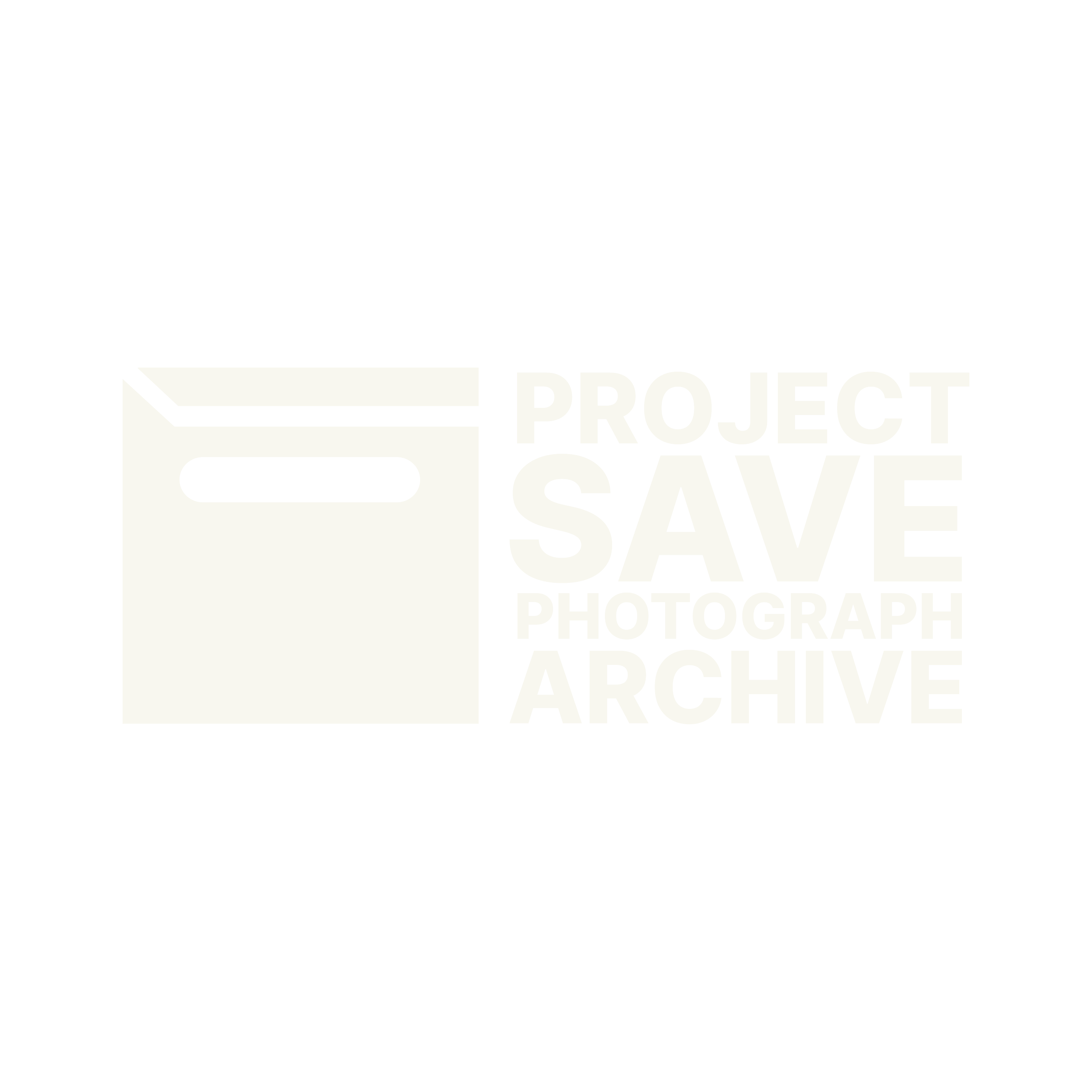 Logo of Project Save Photograph Archive with stylized text.