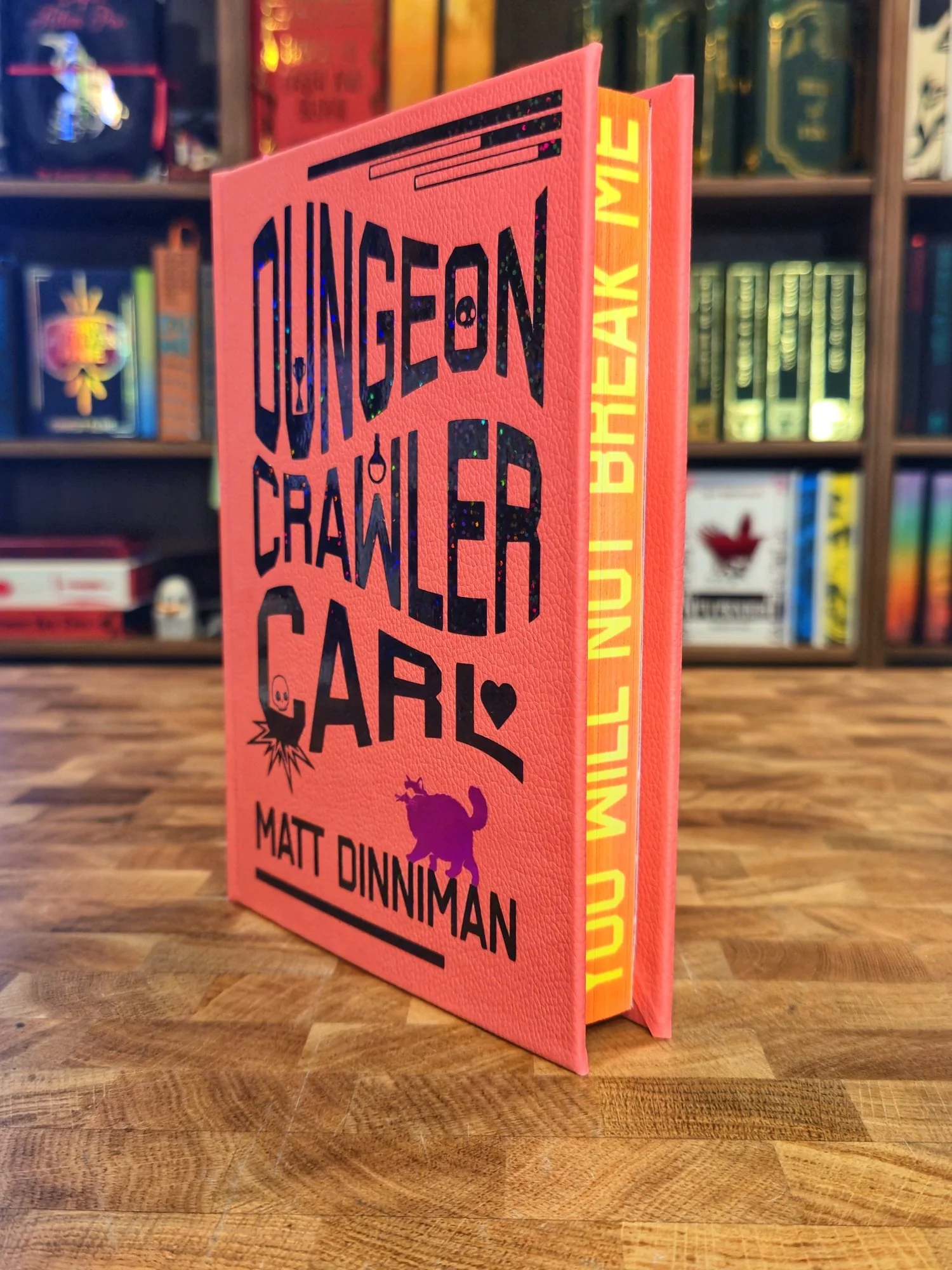 Dungeon Crawler Carl by Matt Dinniman (vegan leather)