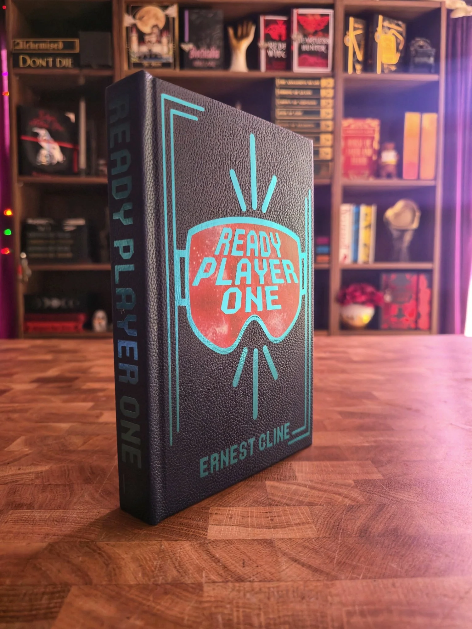 Ready Player One by Ernest Cline (vegan leather)