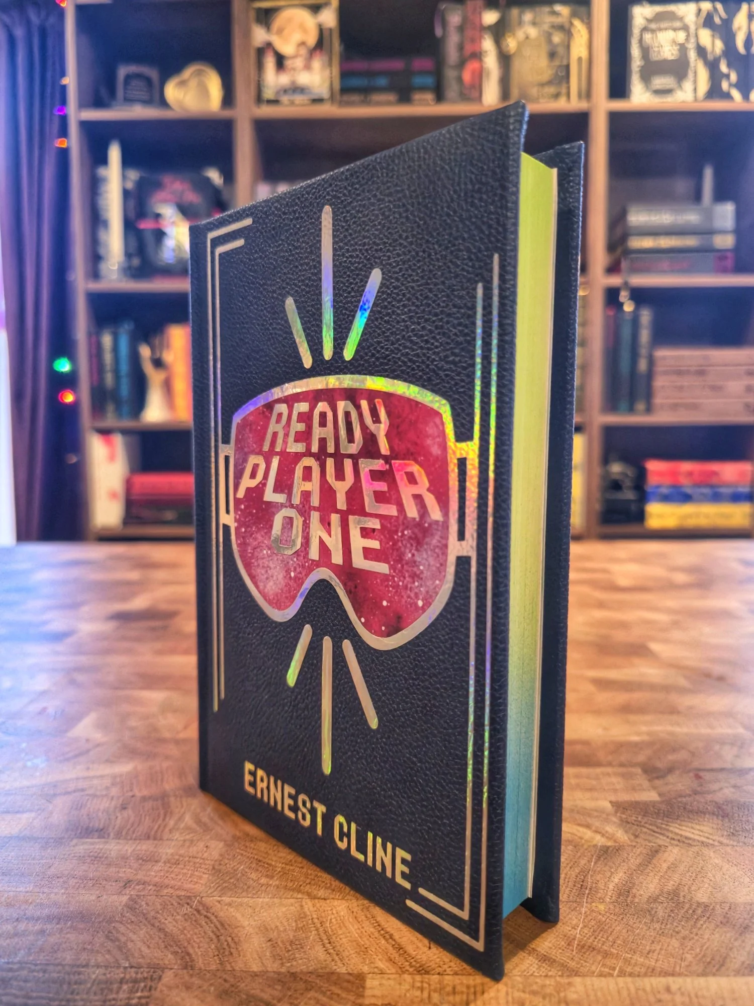 Ready Player One by Ernest Cline (vegan leather)