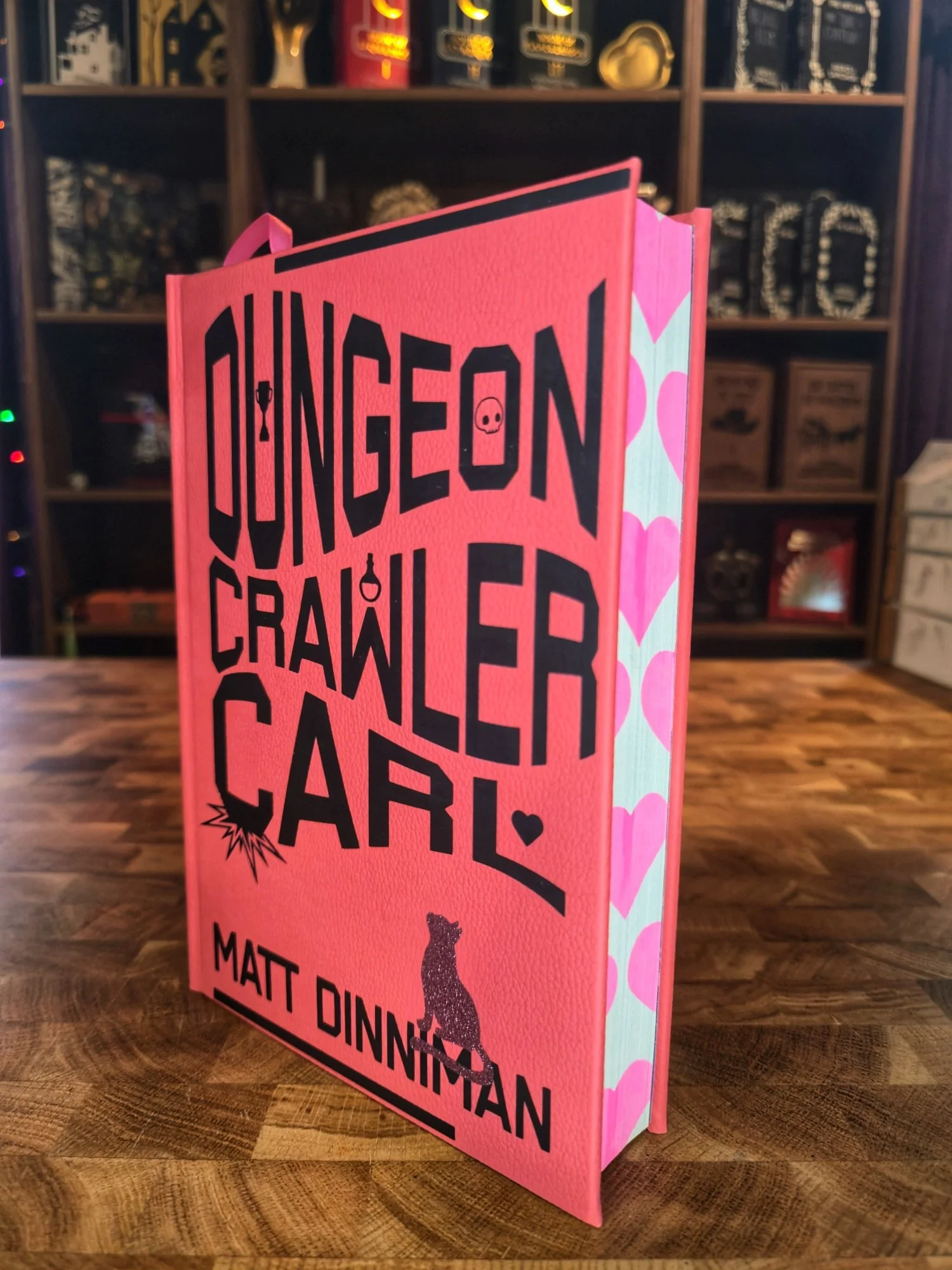 Dungeon Crawler Carl by Matt Dinniman (vegan leather)