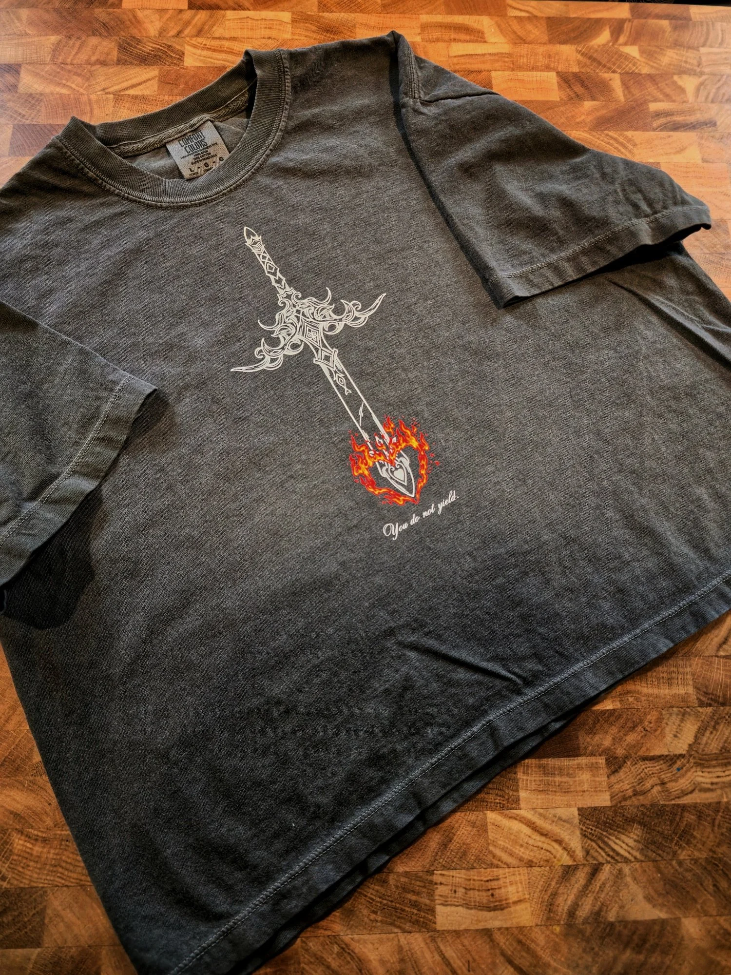 You Do Not Yield Crop Tee