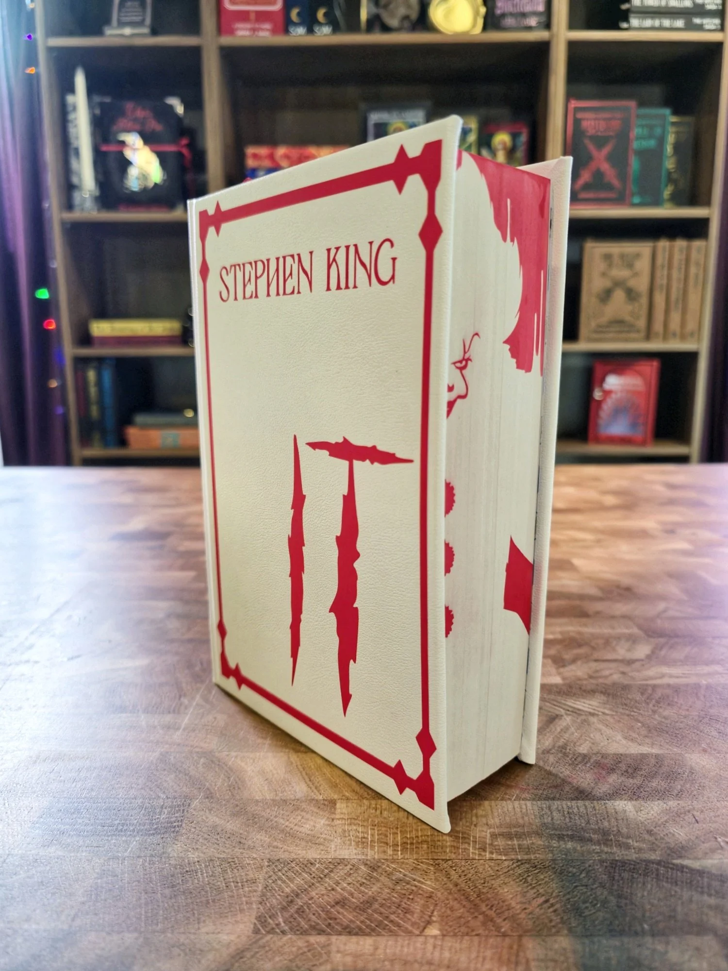 IT by Stephen King (vegan leather)