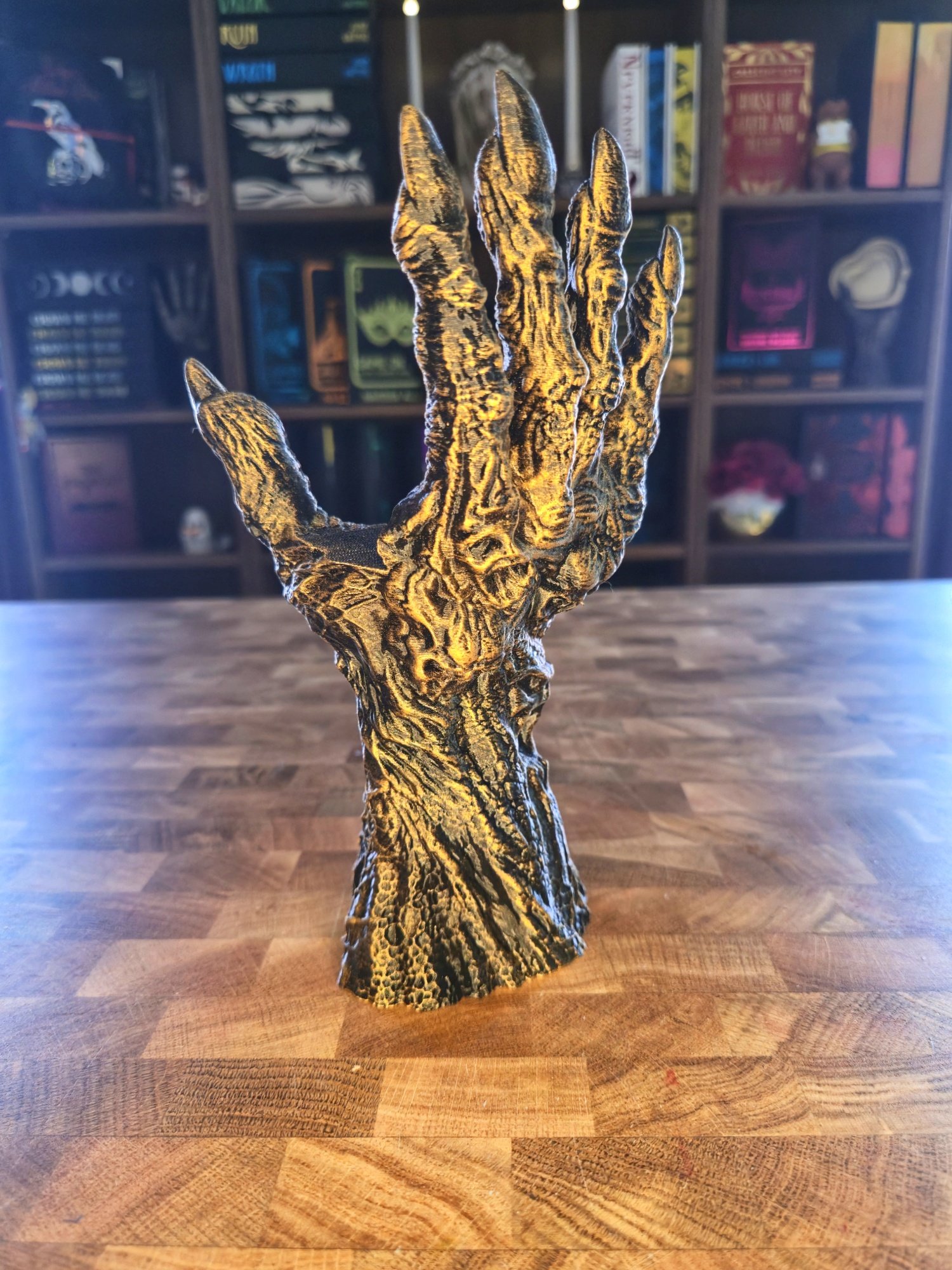 Demon Hand Book Display