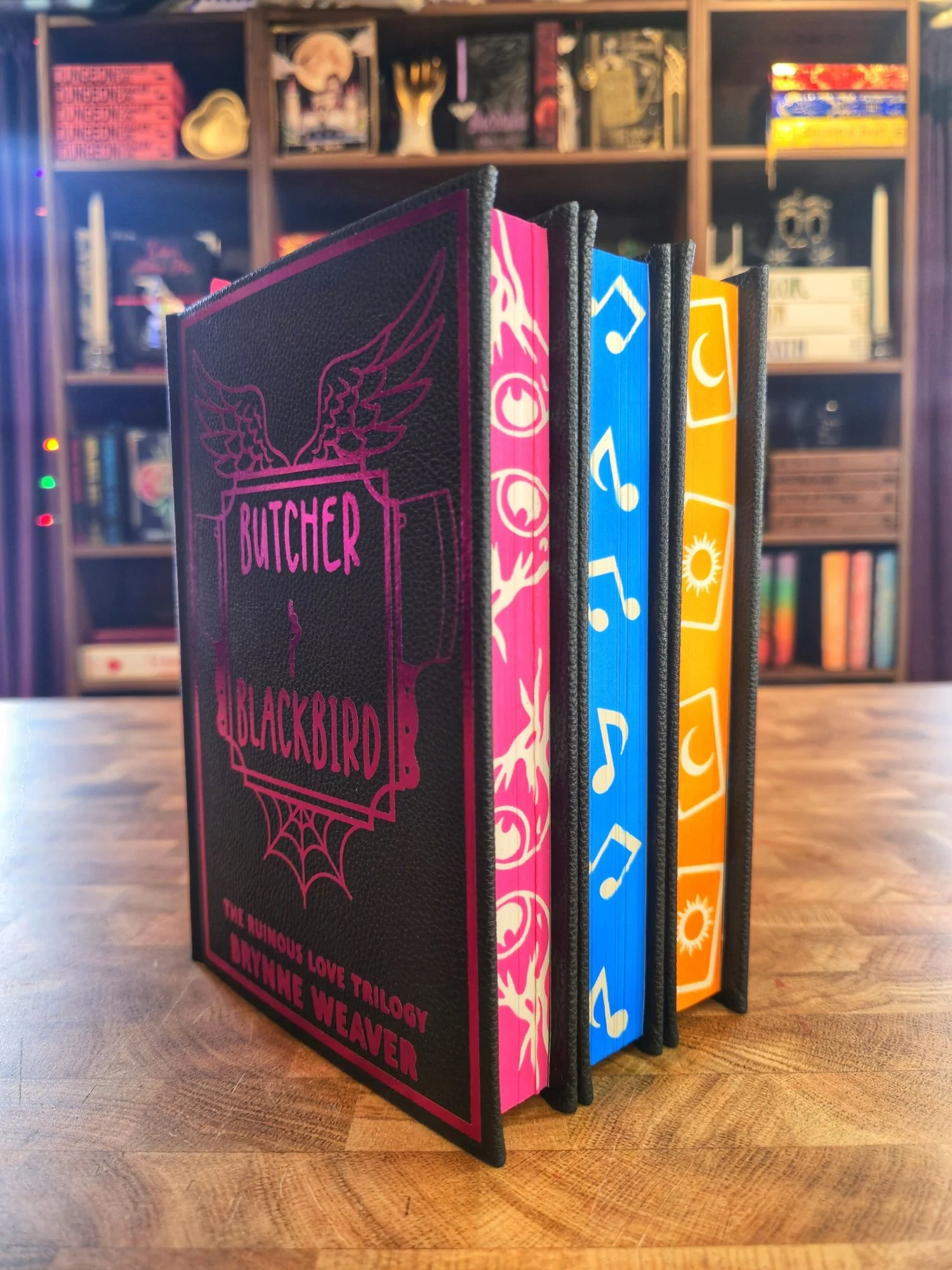 The Ruinous Love Trilogy by Brynne Weaver (vegan leather)
