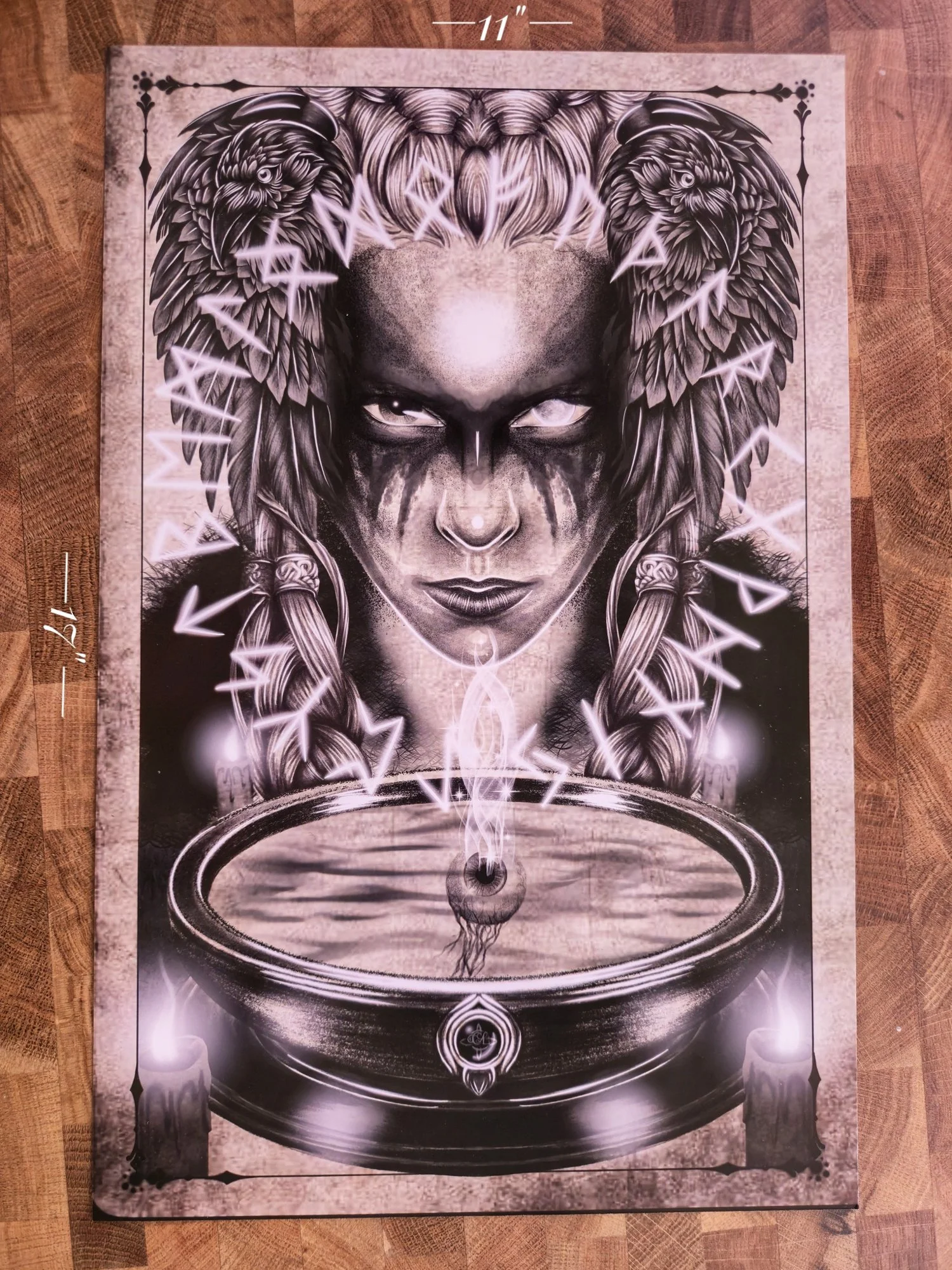 "Goddess Odin" SIGNED/NUMBERED